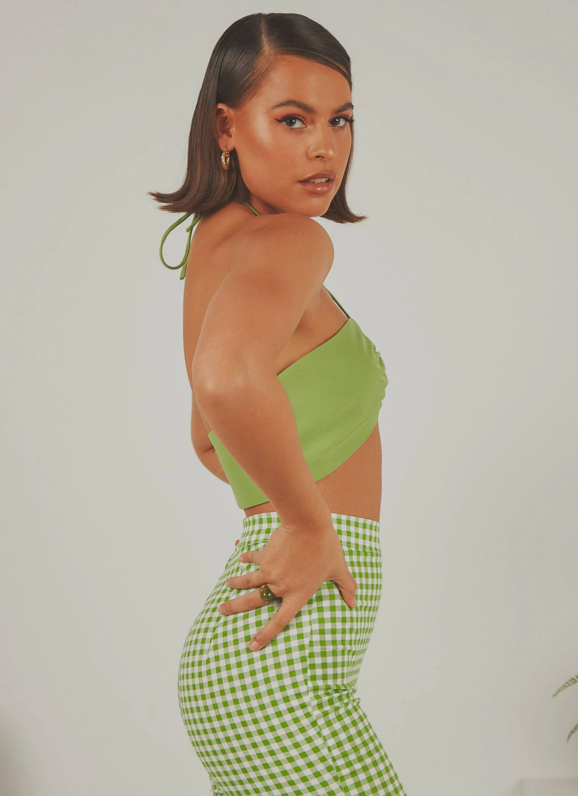 Angel Like You Crop - Lime - Image 4