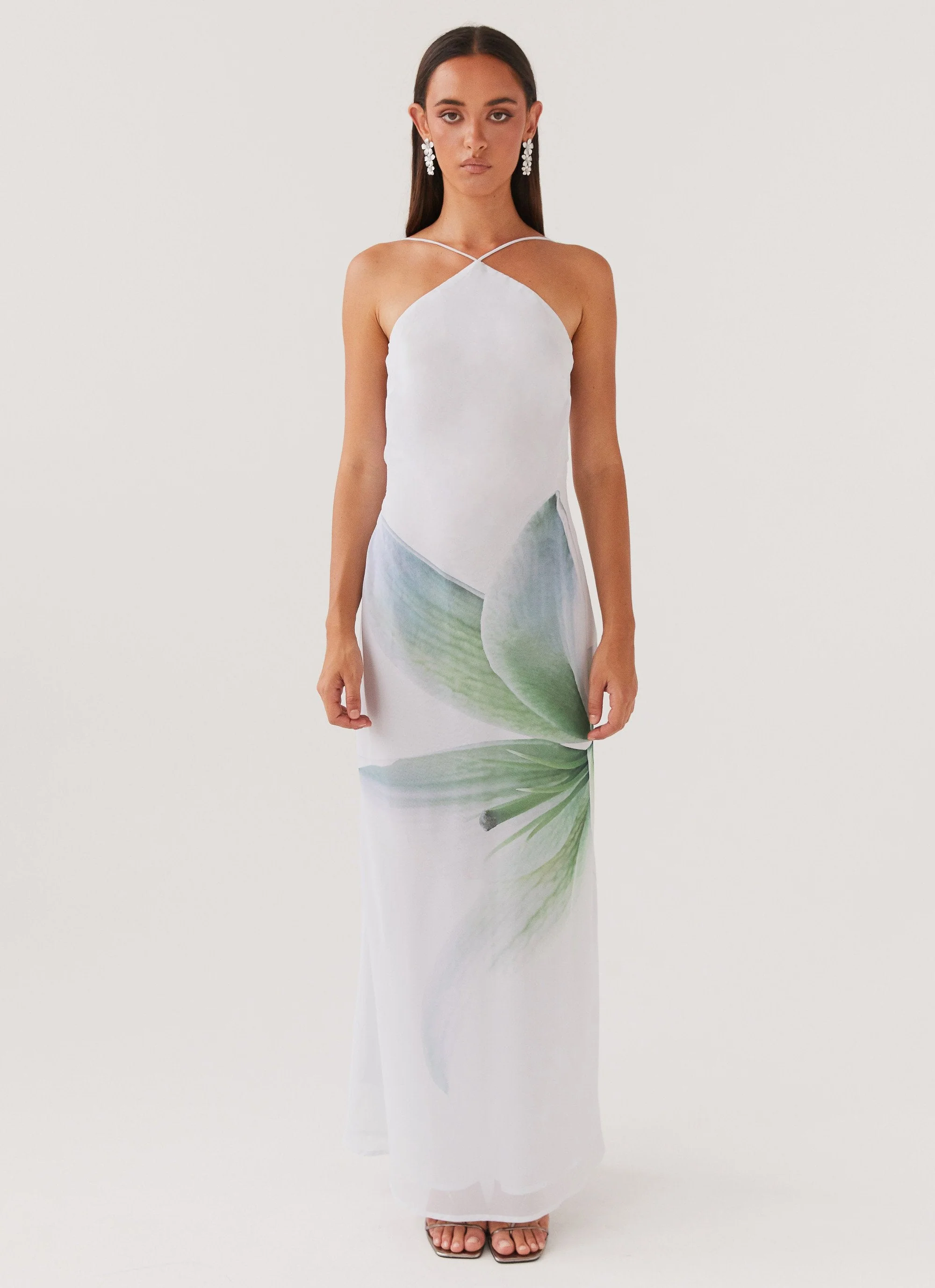 Blossom Hearts Maxi Dress - Dahlia Ash - Image 7