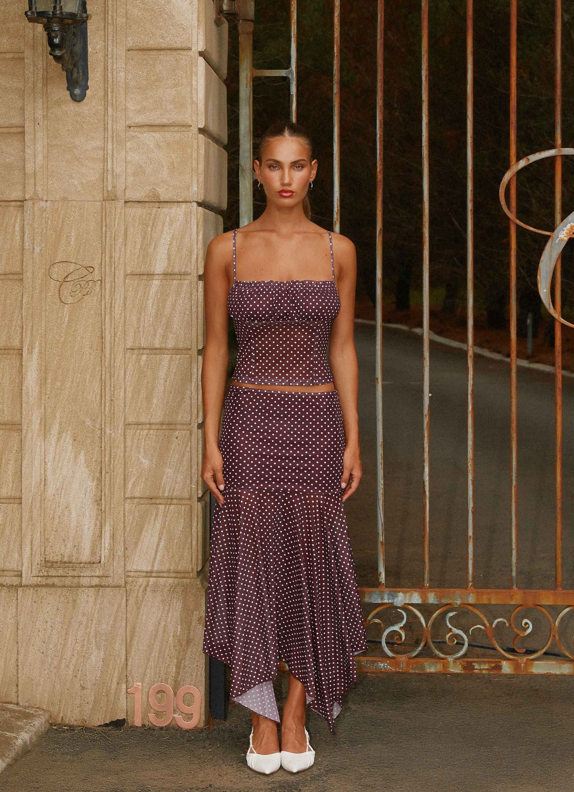 Buffy Top - Burgundy - Image 7