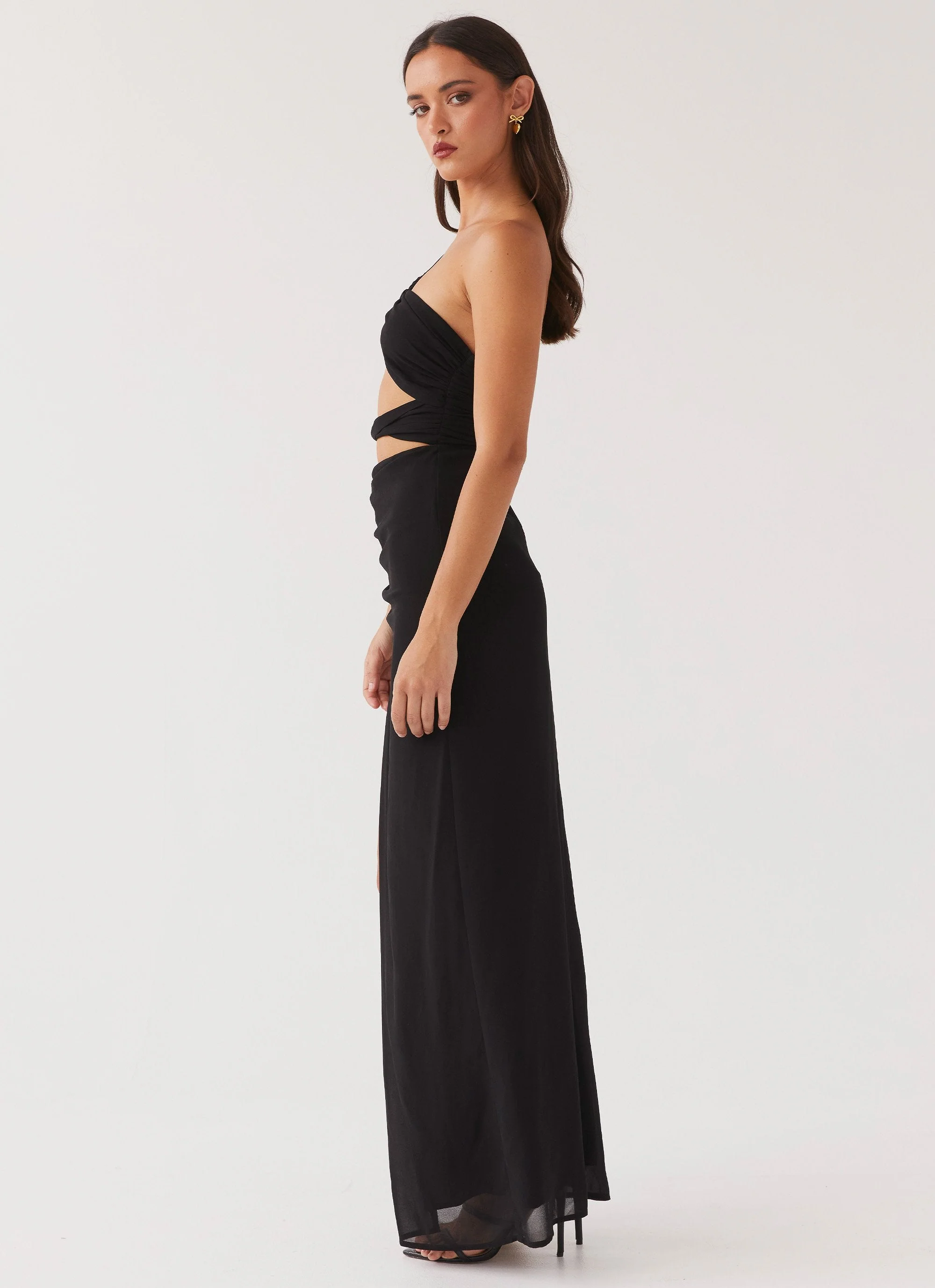 Calling On You Maxi Dress - Black - Image 7