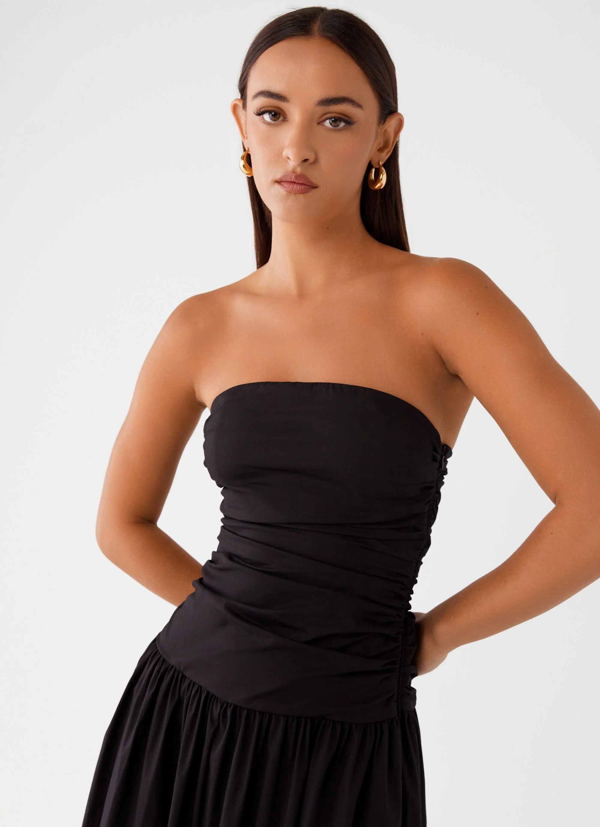 Carmel Maxi Dress - Black - Image 5