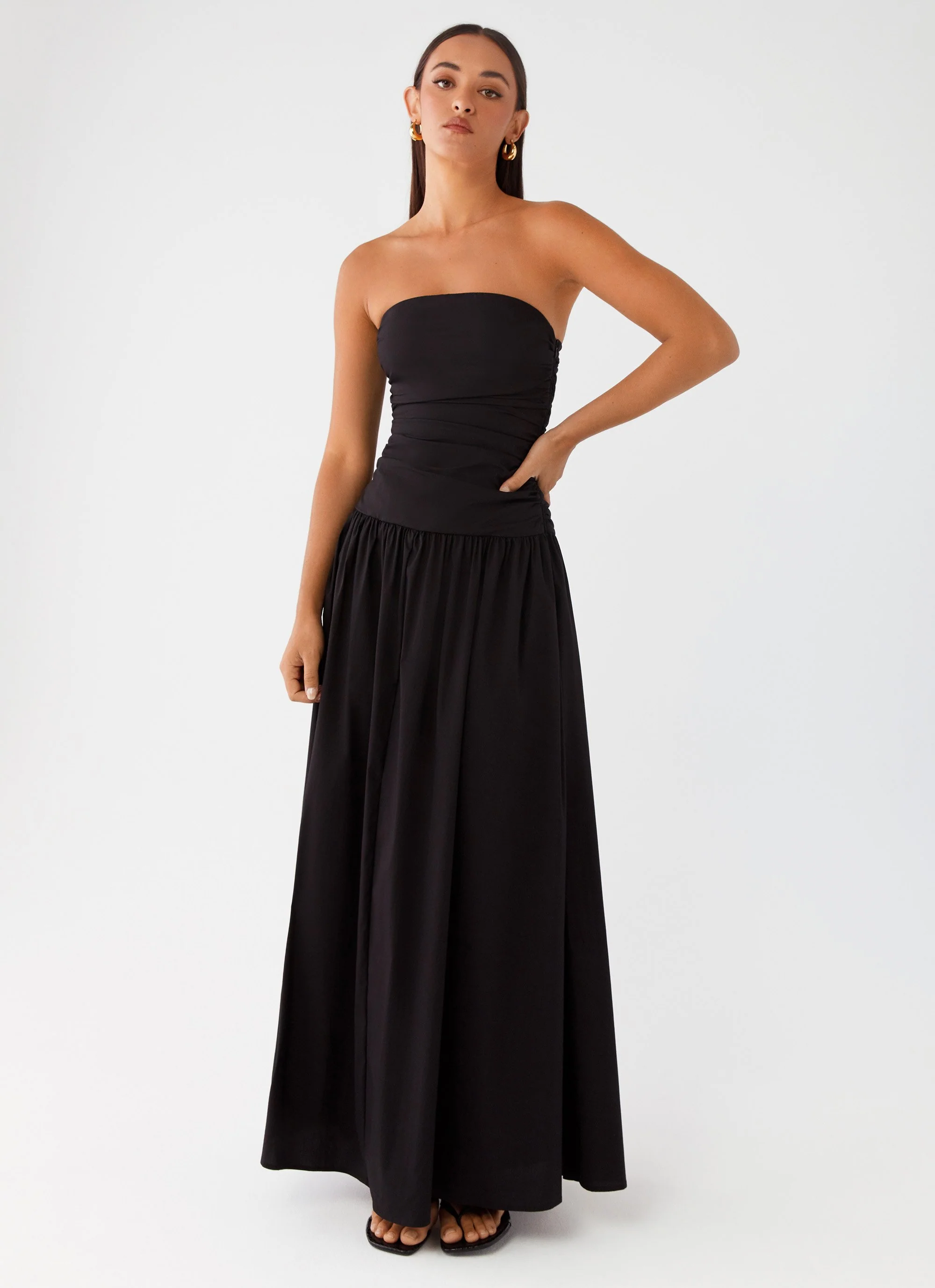 Carmel Maxi Dress - Black - Image 6