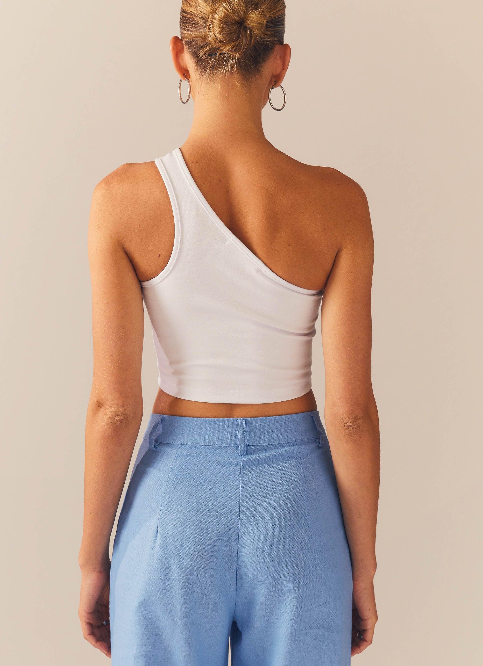 Cedar Crop Top - White - Image 6
