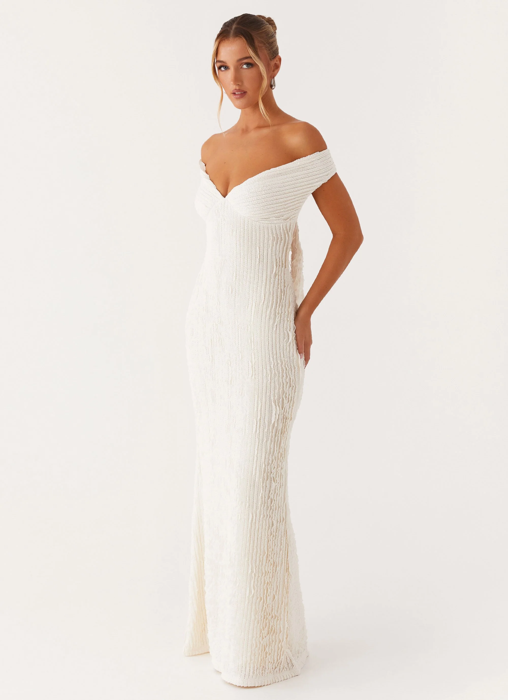 Chantelle Maxi Dress - Ivory - Image 3