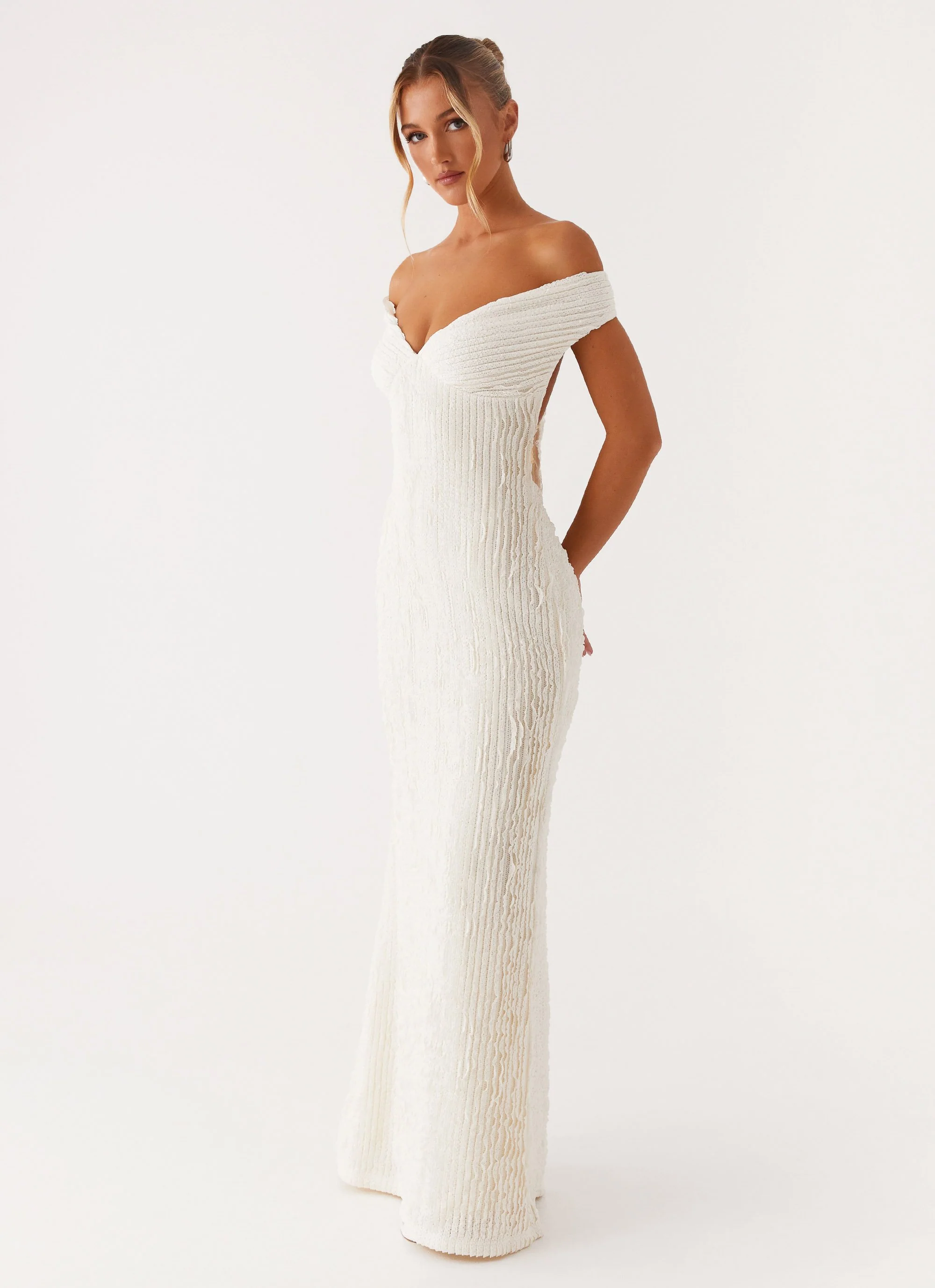 Chantelle Maxi Dress - Ivory - Image 5