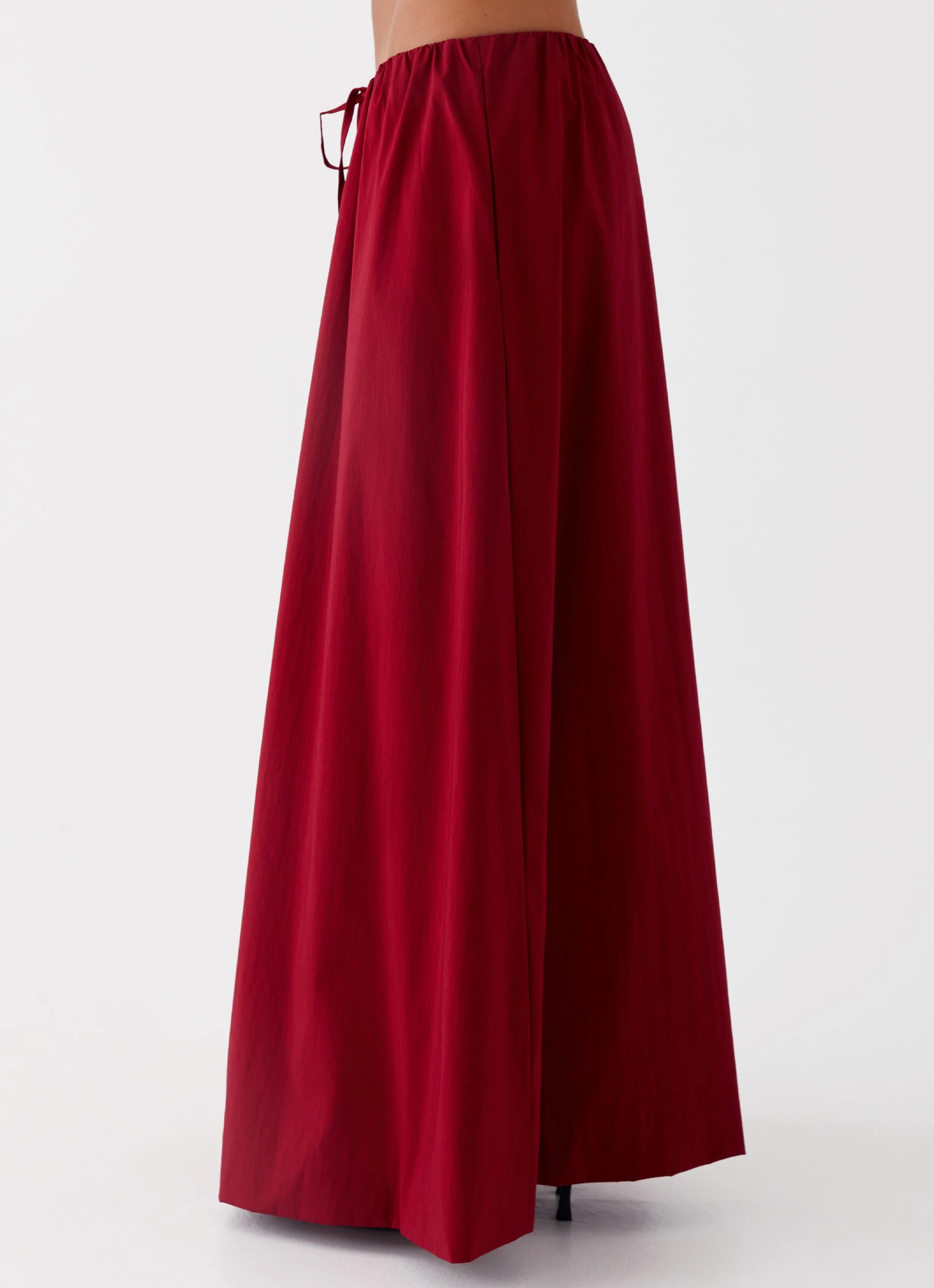 Cheryl Maxi Skirt - Cherry Red - Image 3