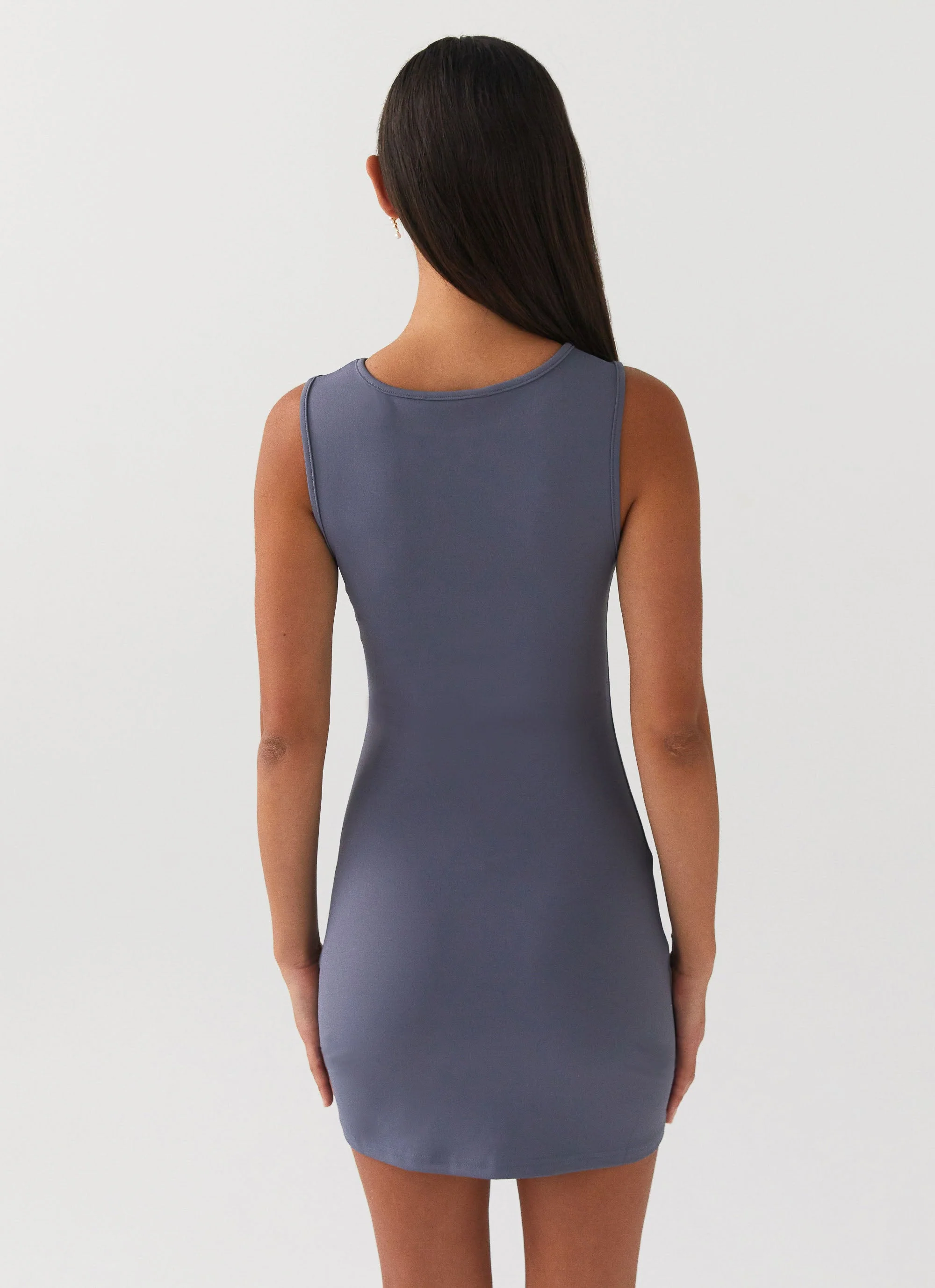 Cosmic Chic Mini Dress - Ash - Image 5
