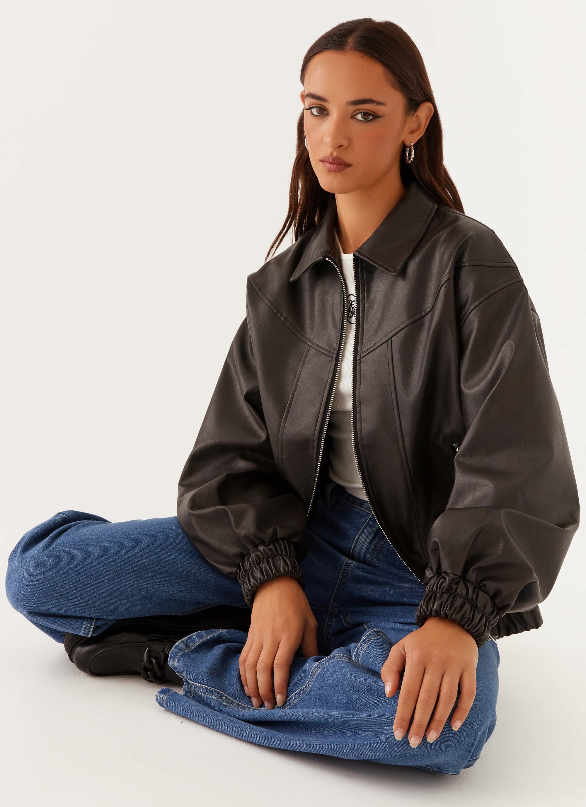 Holland Bomber Jacket - Black - Image 6