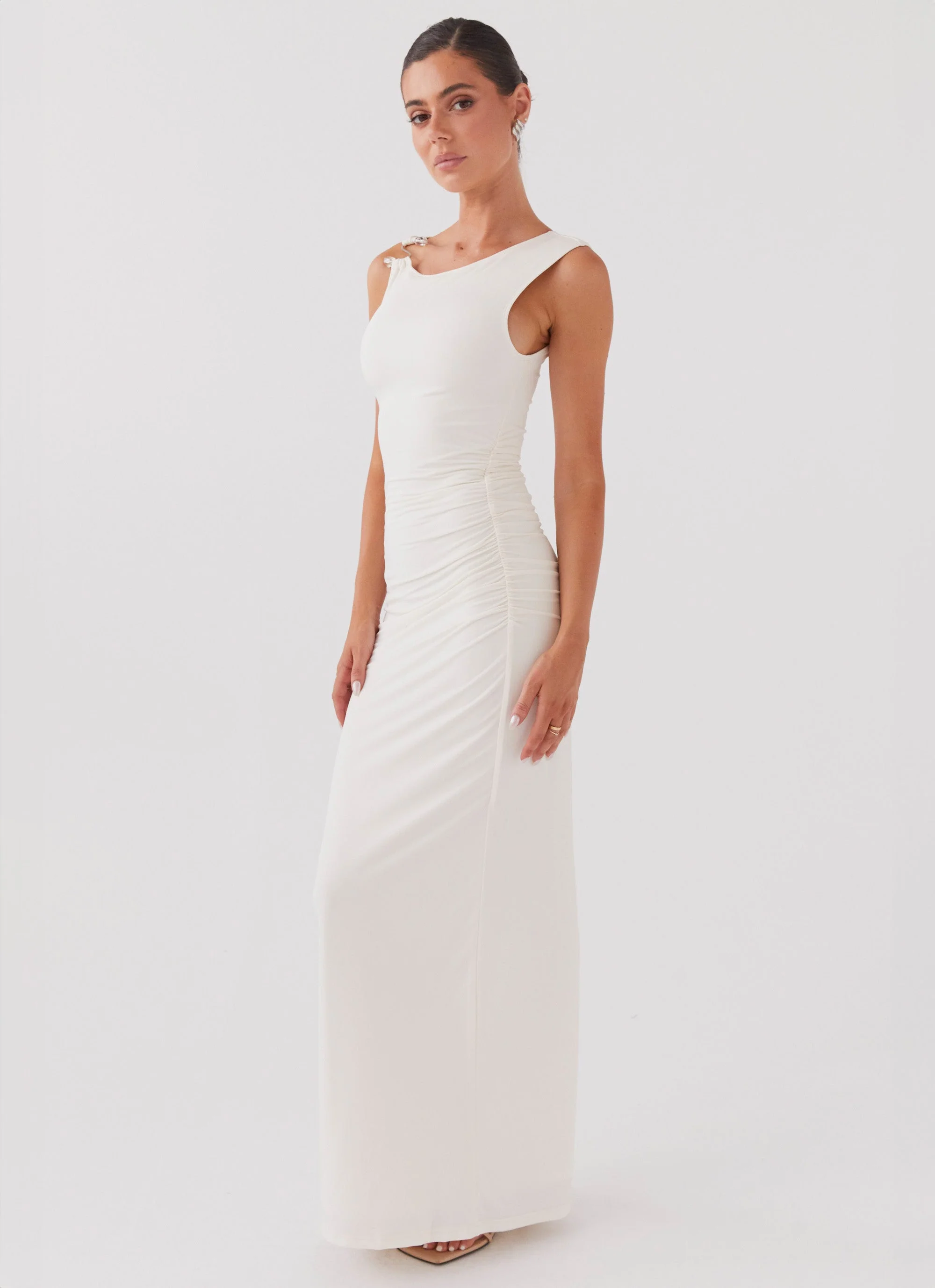 In Bloom Maxi Dress - Ivory - Image 3