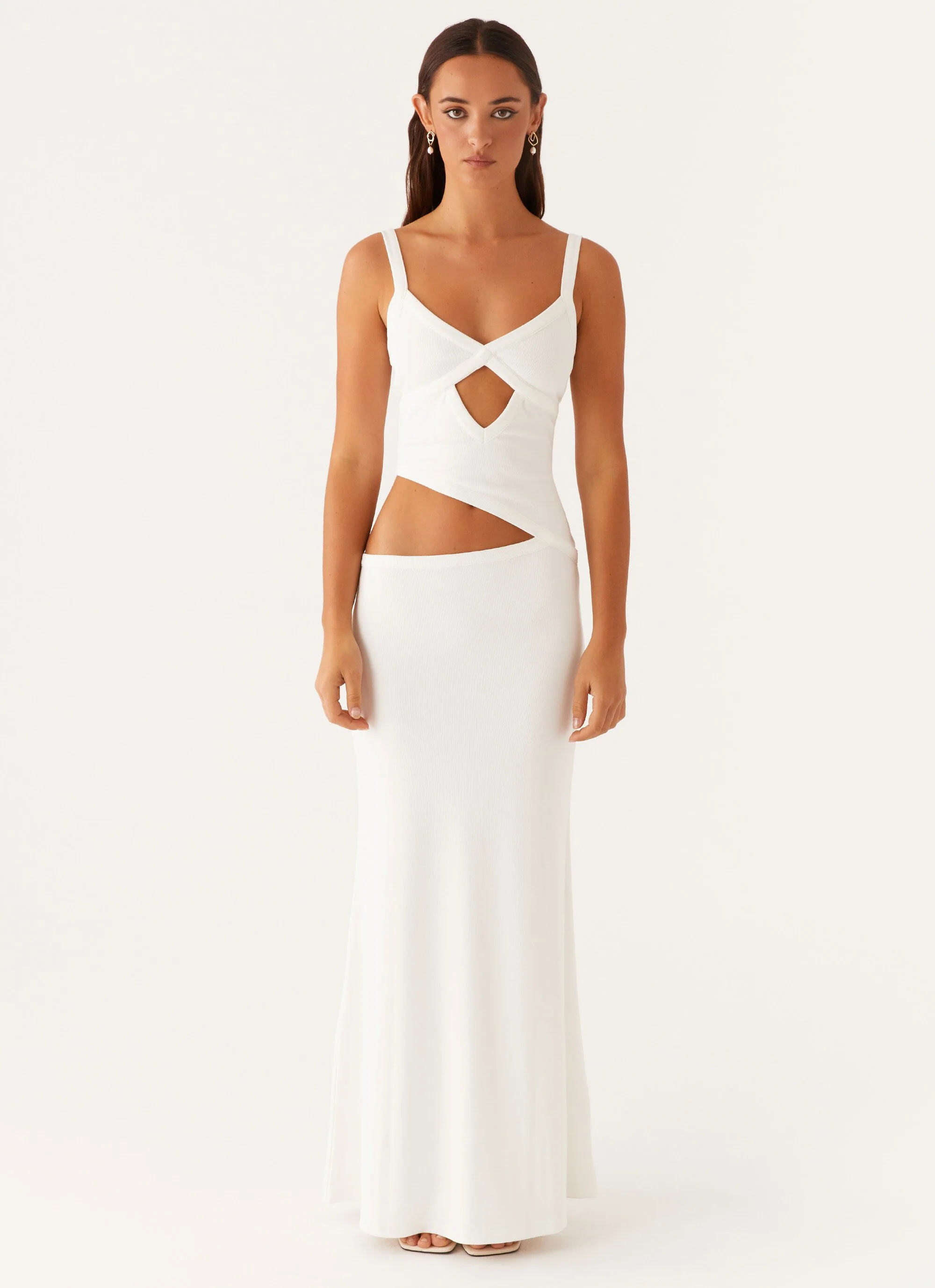 Jocelyn Maxi Dress - White - Image 3