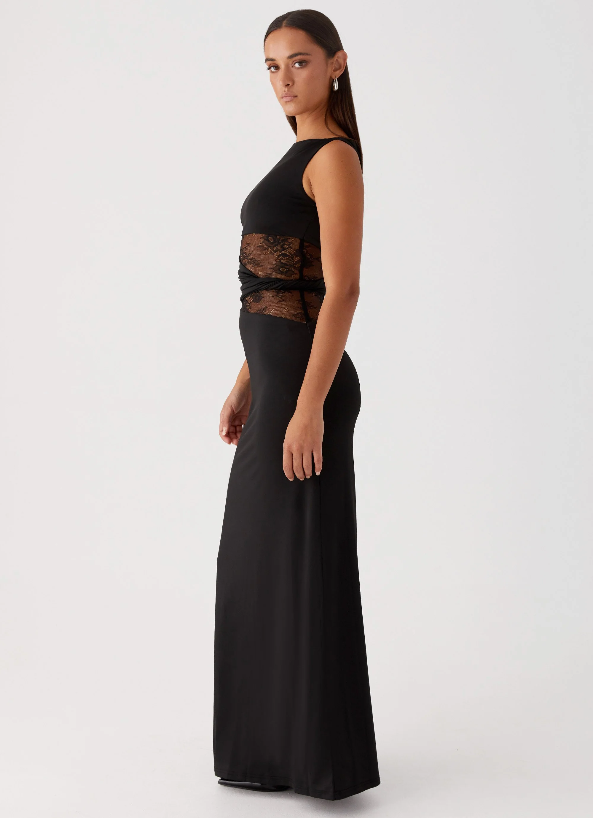 Karma Maxi Dress - Black - Image 3