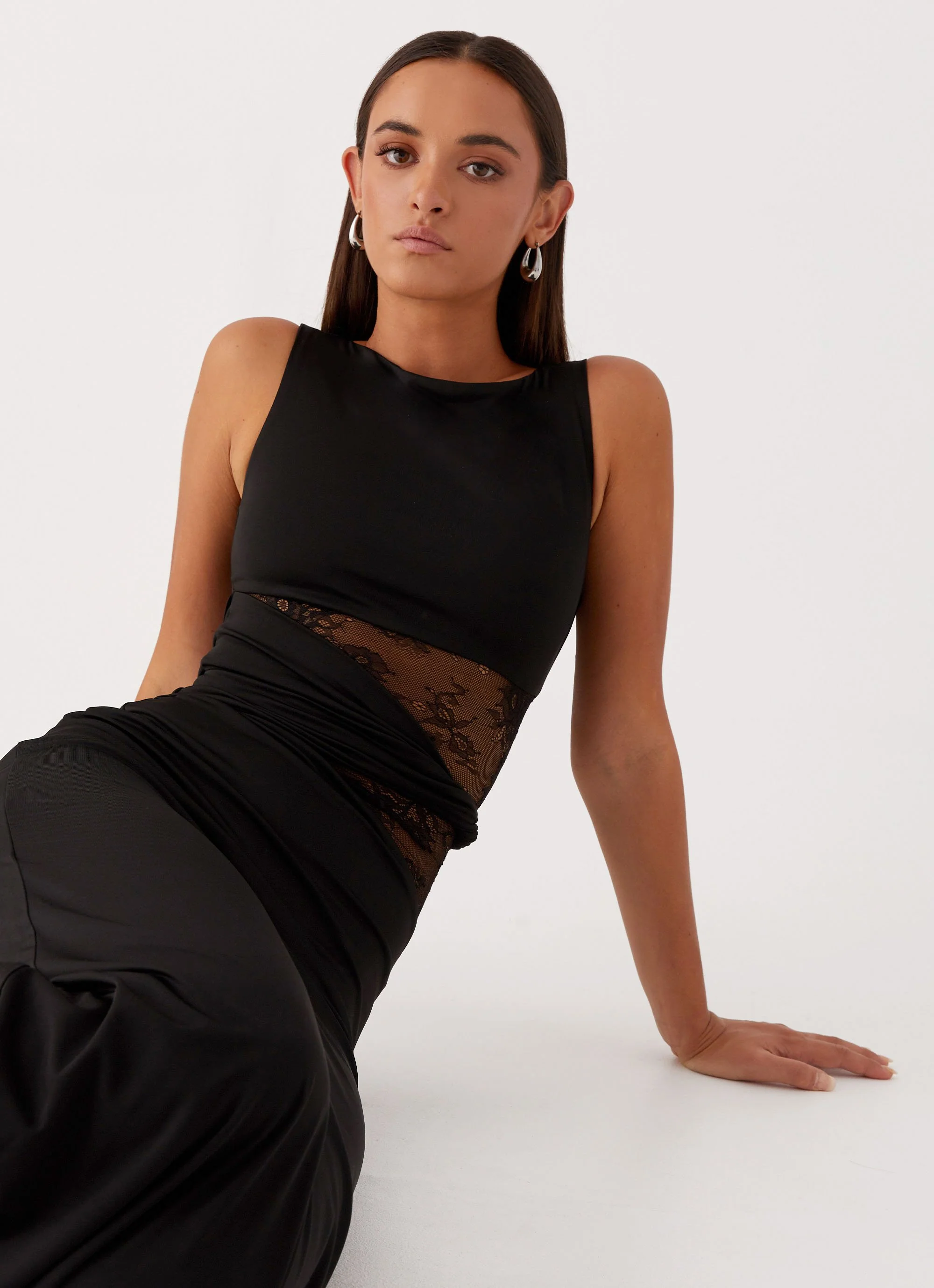 Karma Maxi Dress - Black - Image 6