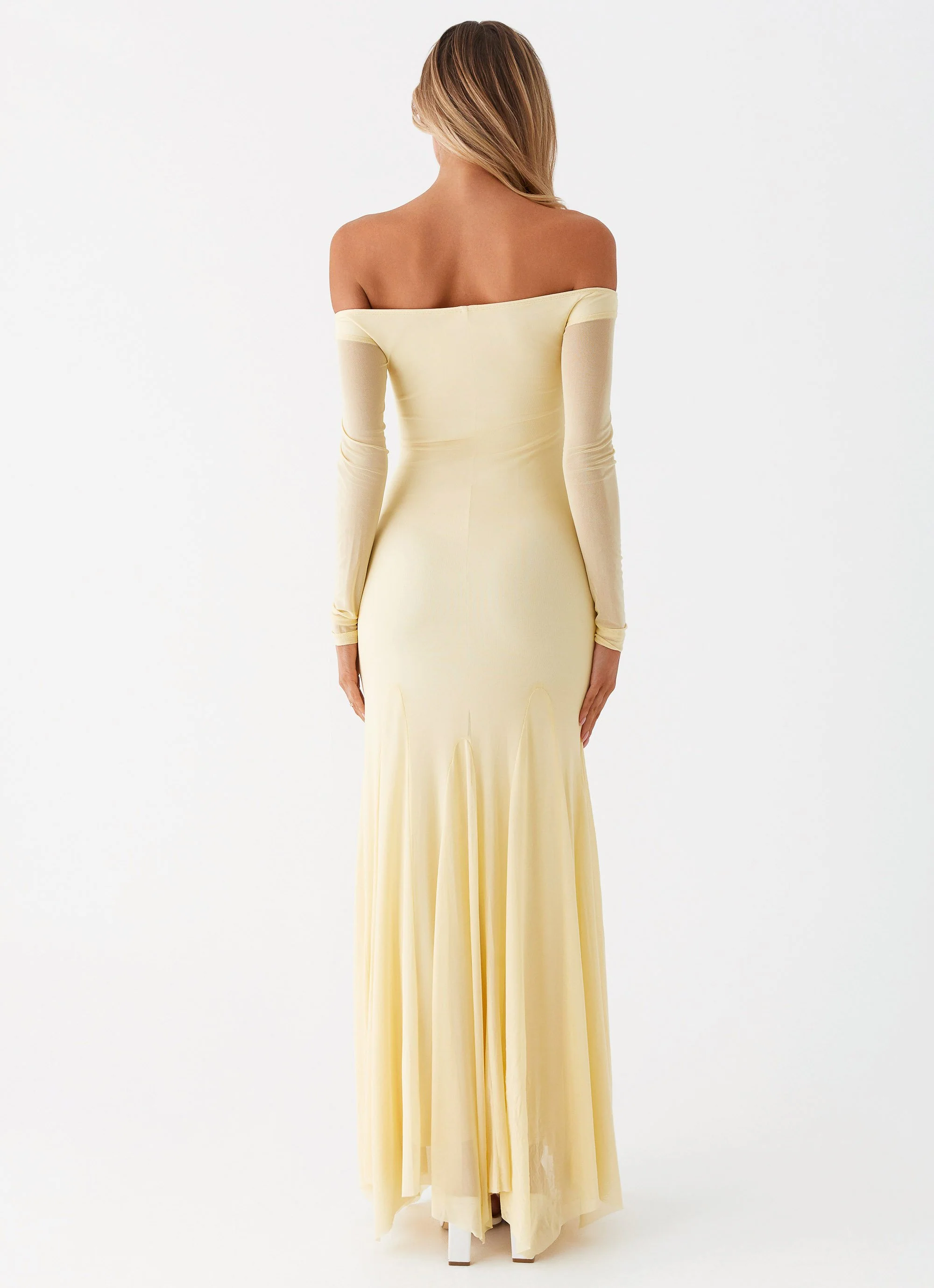 Maribel Maxi Dress - Yellow - Image 3