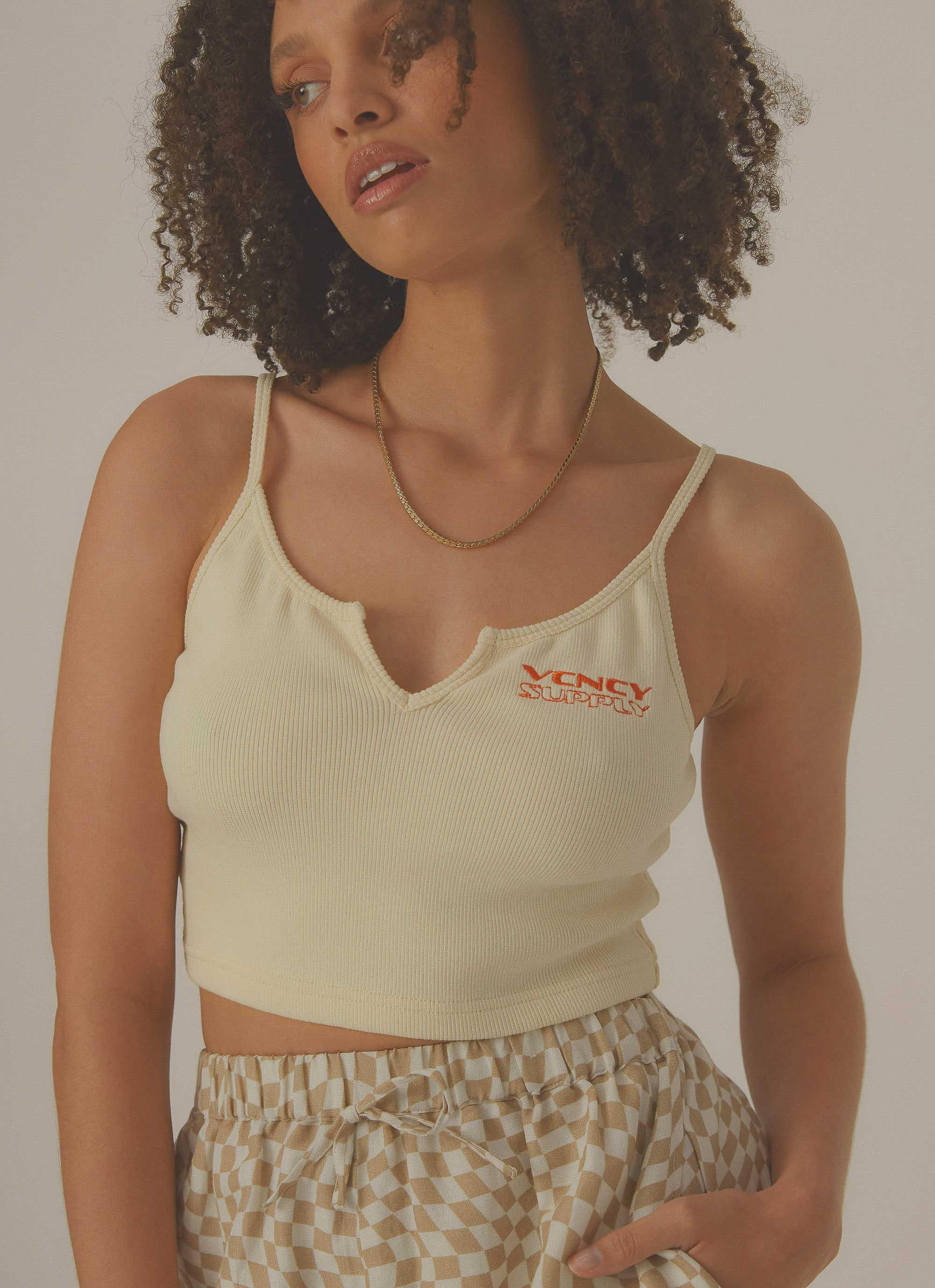 Off Roading Singlet - Crème - Image 3