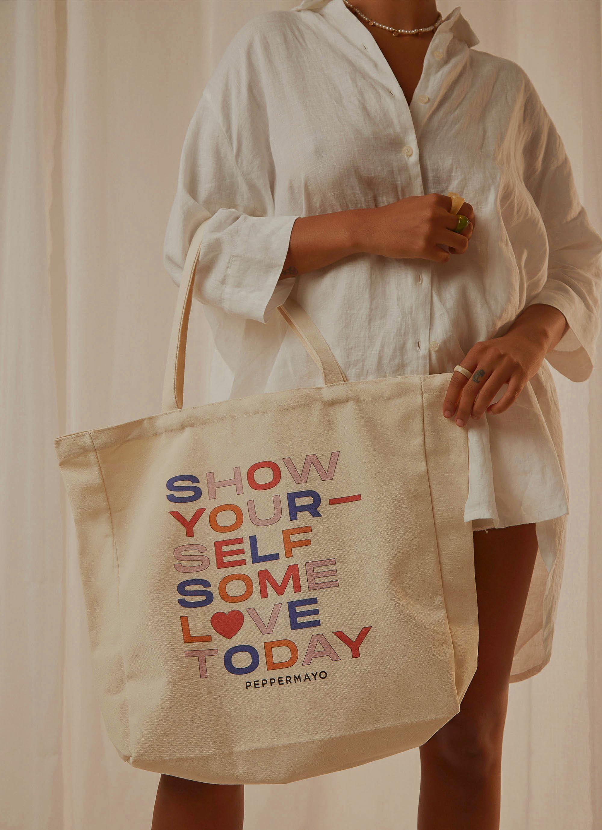 Peppermayo Lover Canvas Tote - Multi - Image 4