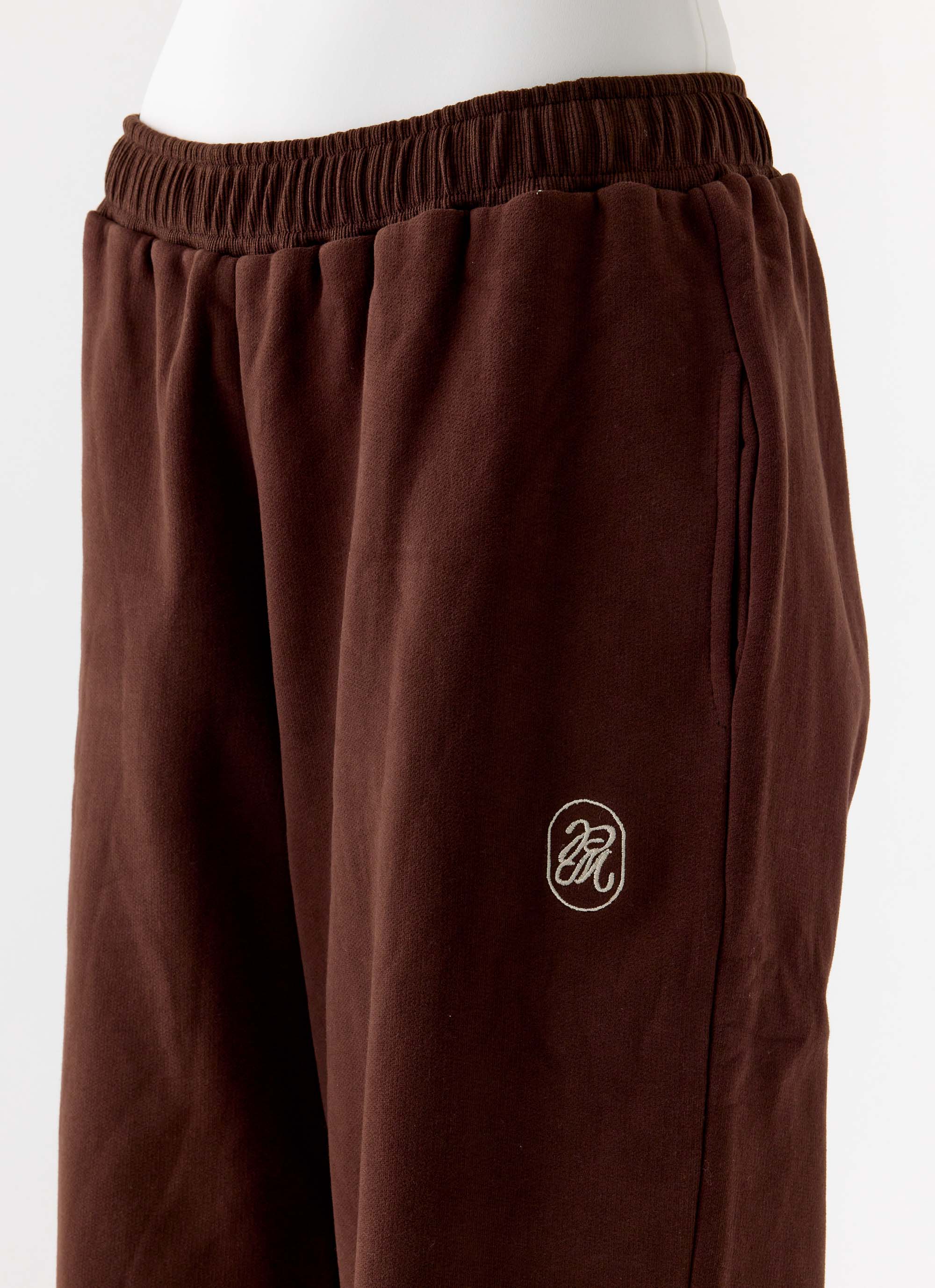 Signature Low Rise Sweatpants - Chocolate - Image 5