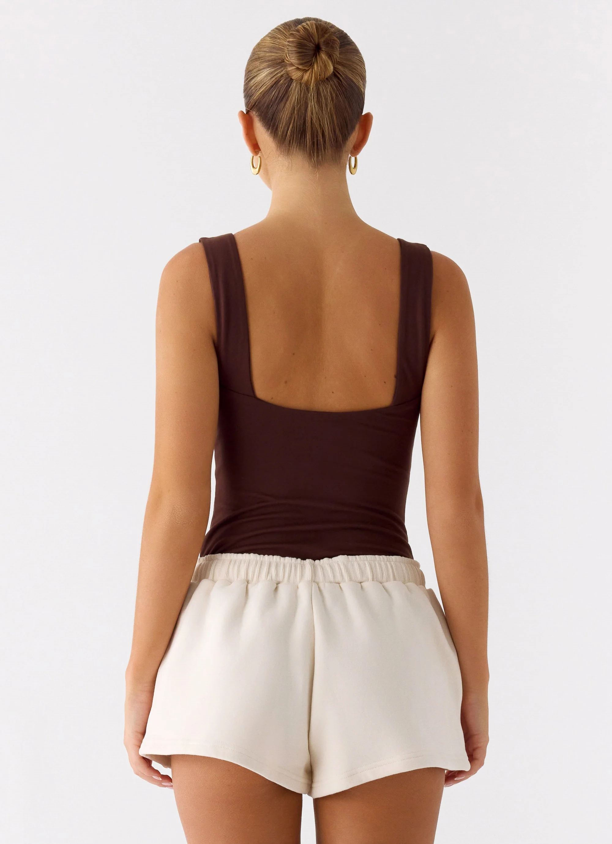 Signature Low Rise Sweatshorts - Cream - Image 5