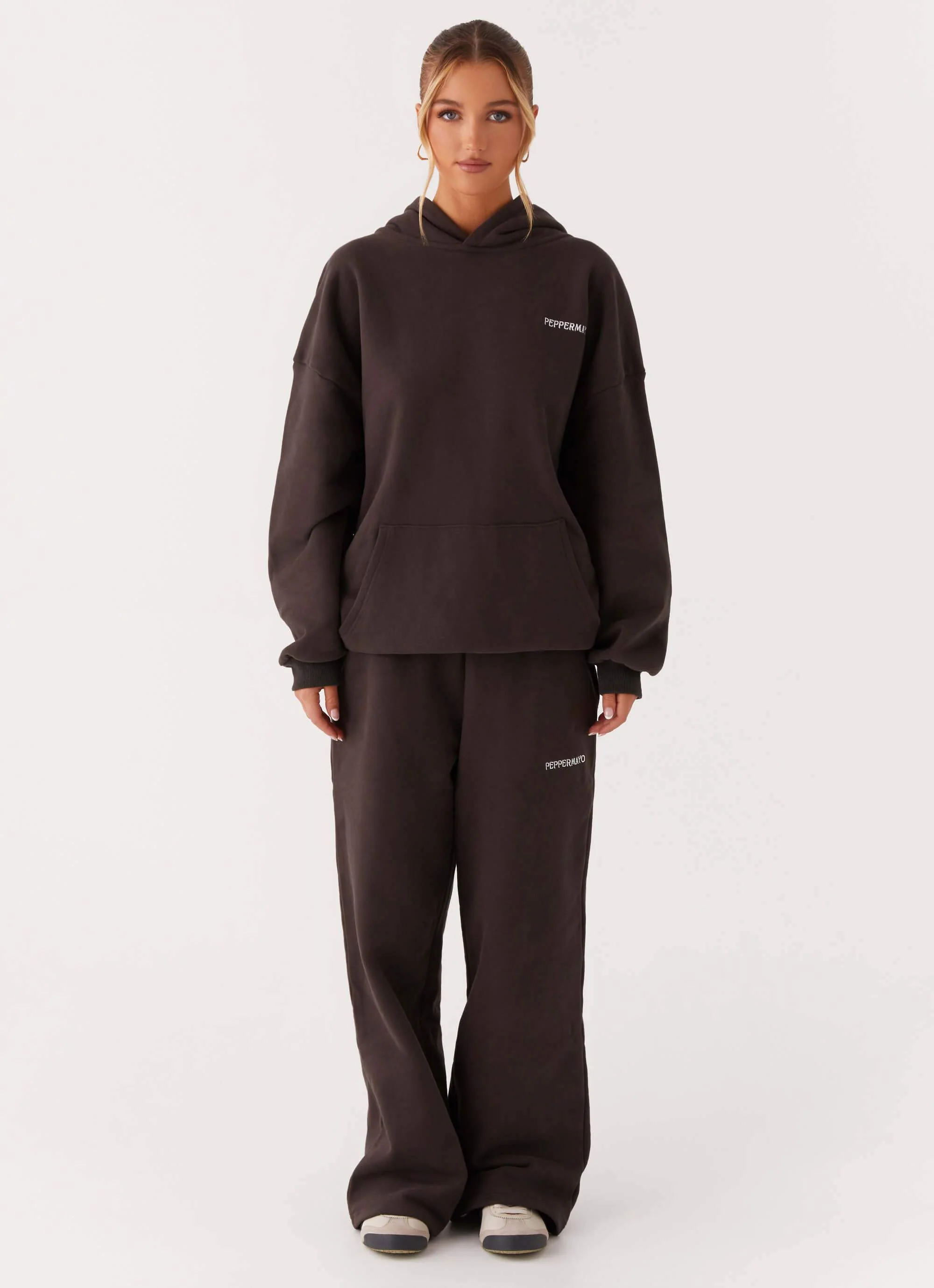 Signature Oversized Hoodie - Charcoal - Image 3