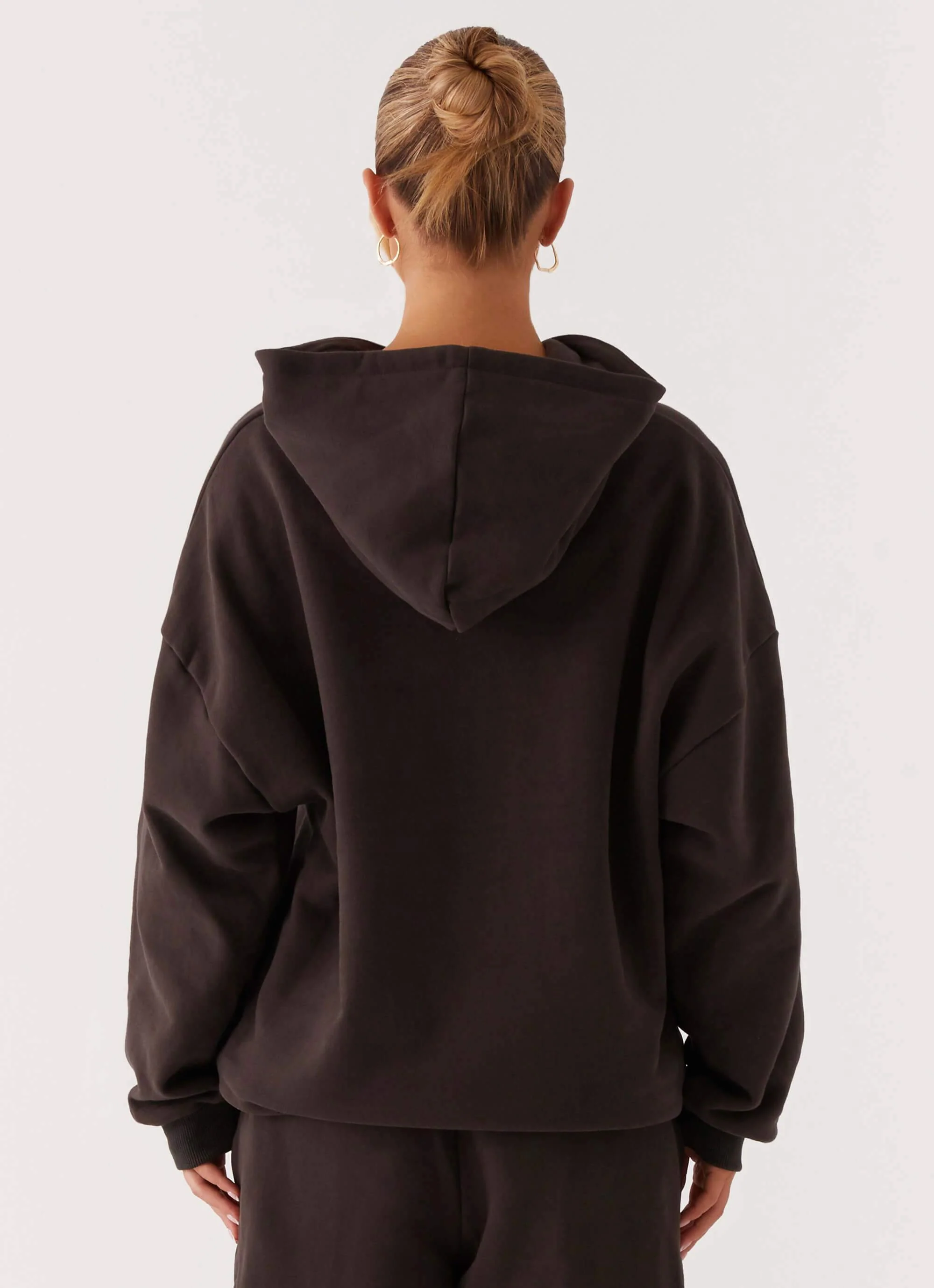 Signature Oversized Hoodie - Charcoal - Image 5