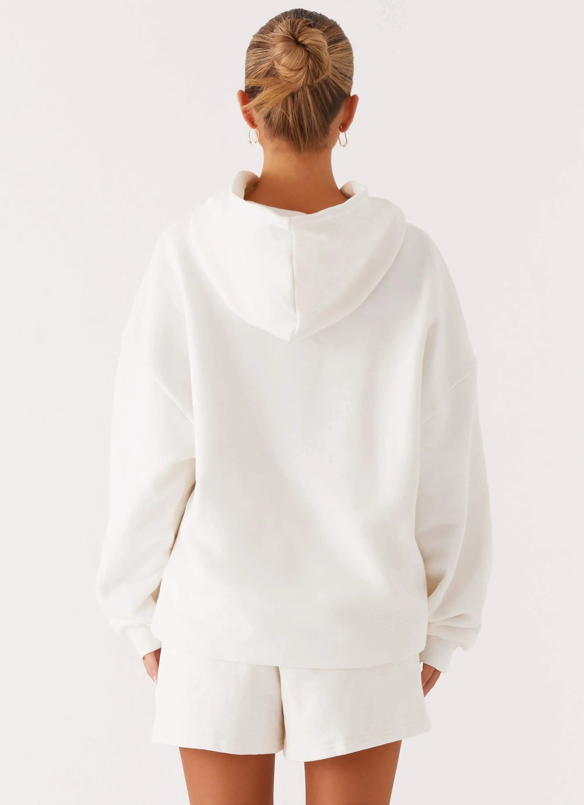 Signature Oversized Hoodie - Ivory - Image 5