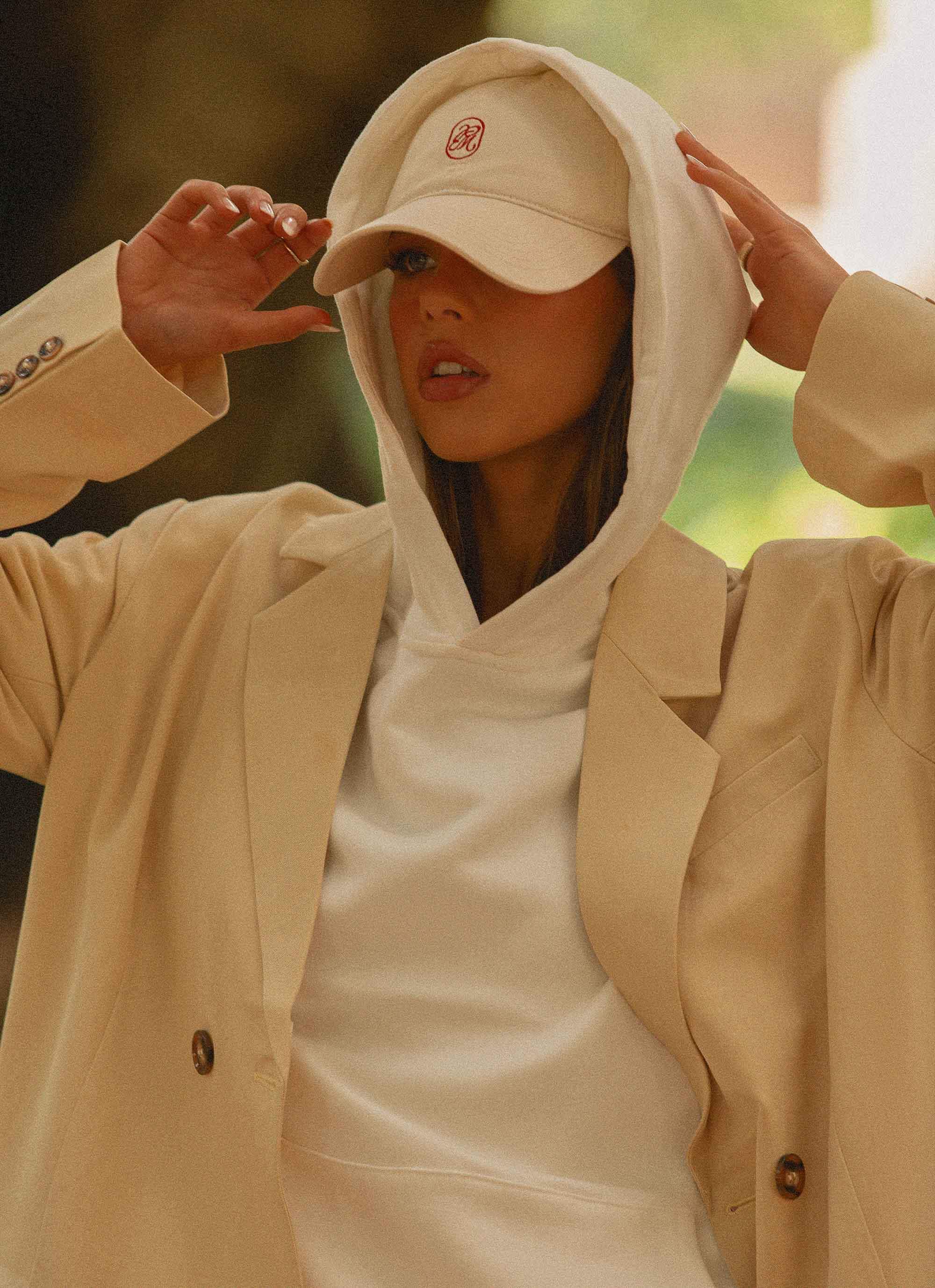 Signature Oversized Hoodie - Ivory - Image 7