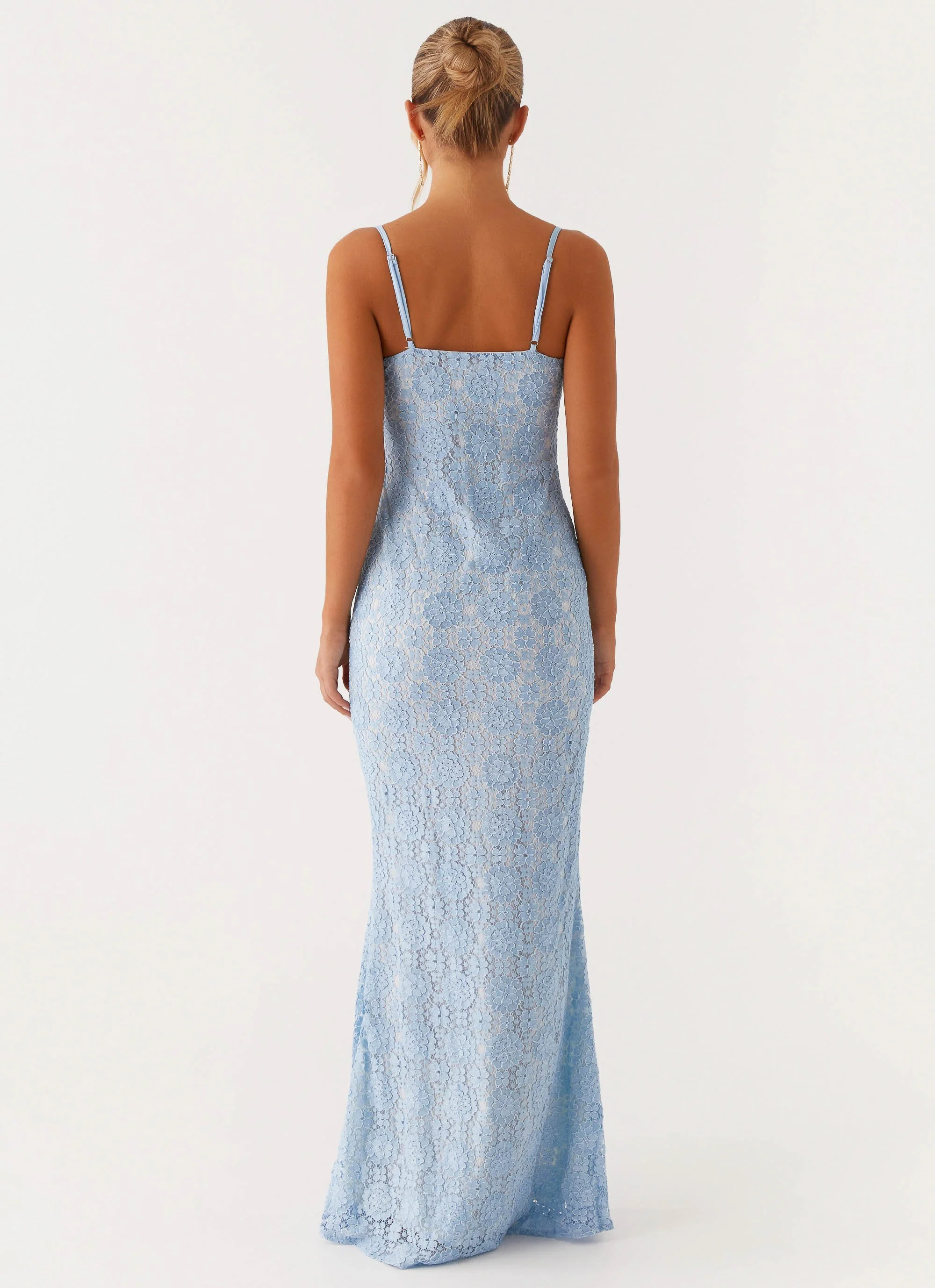 Sonia Maxi Dress - Blue - Image 4