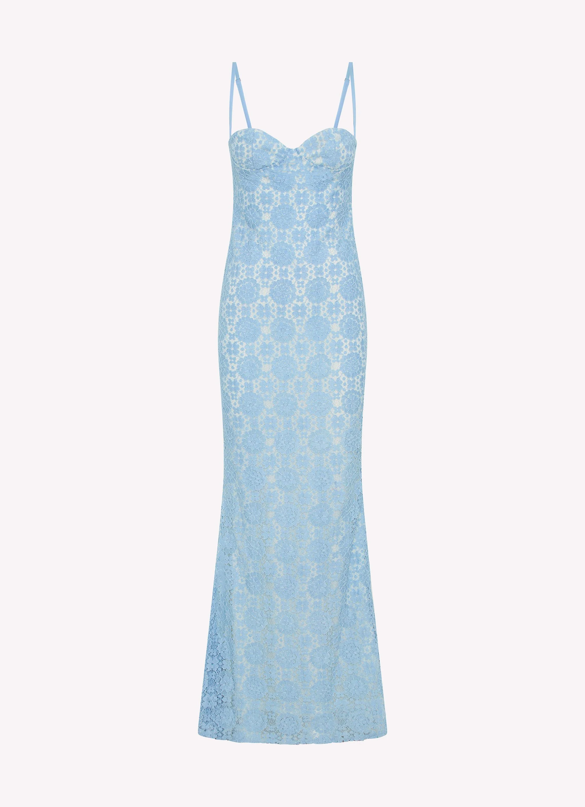 Sonia Maxi Dress - Blue - Image 7