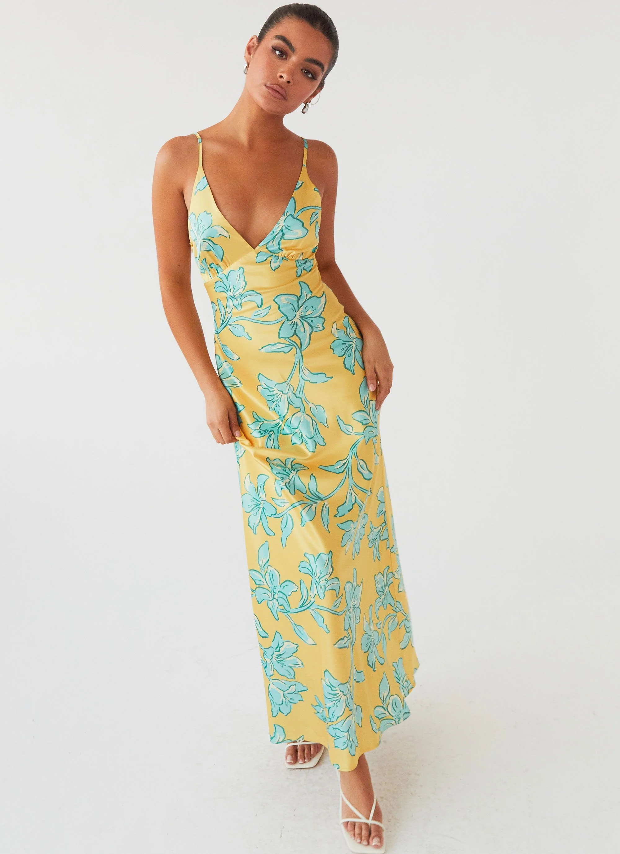 Sorrento Sun Maxi Dress - Golden Bloom - Image 4