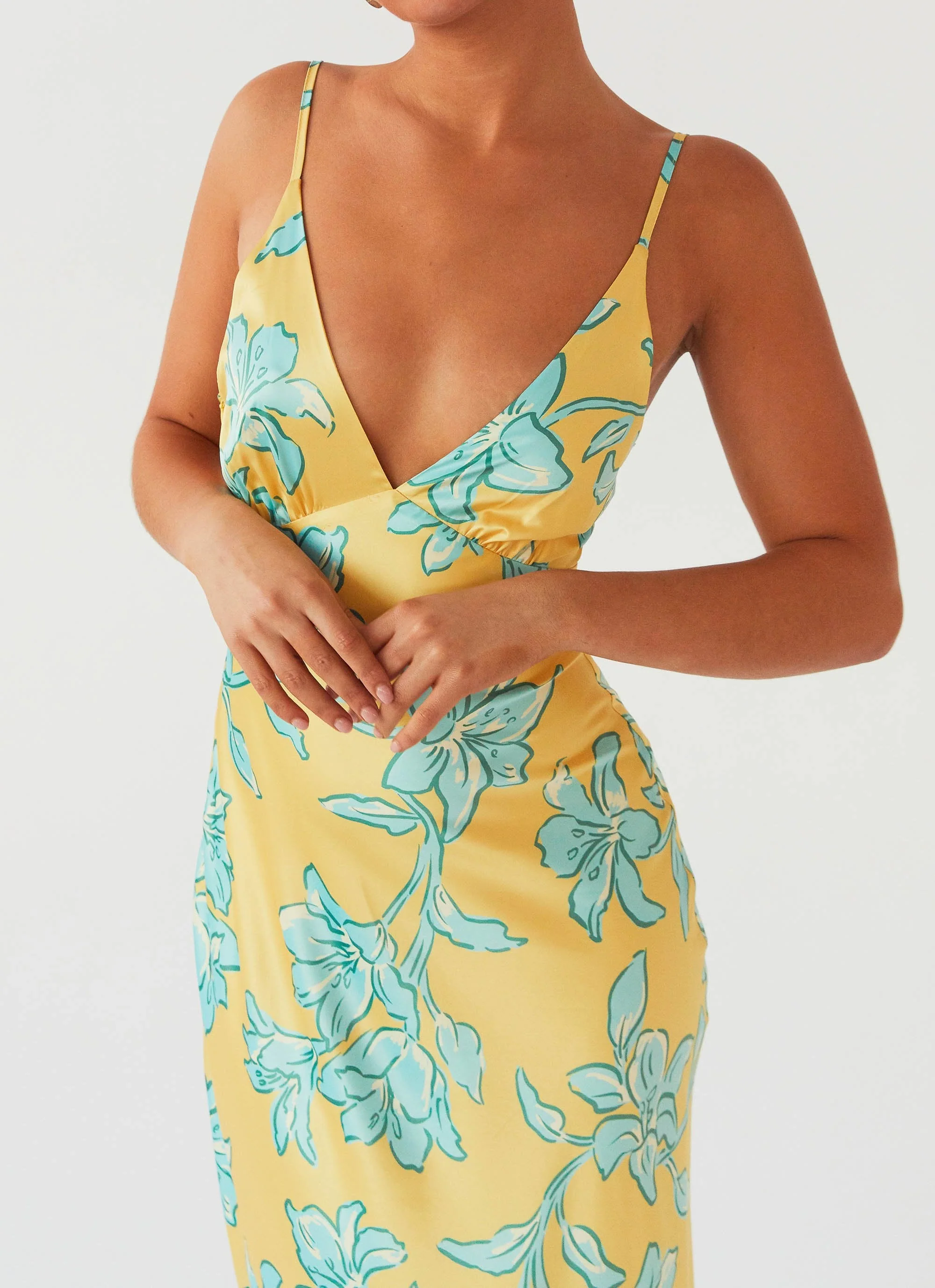 Sorrento Sun Maxi Dress - Golden Bloom - Image 5