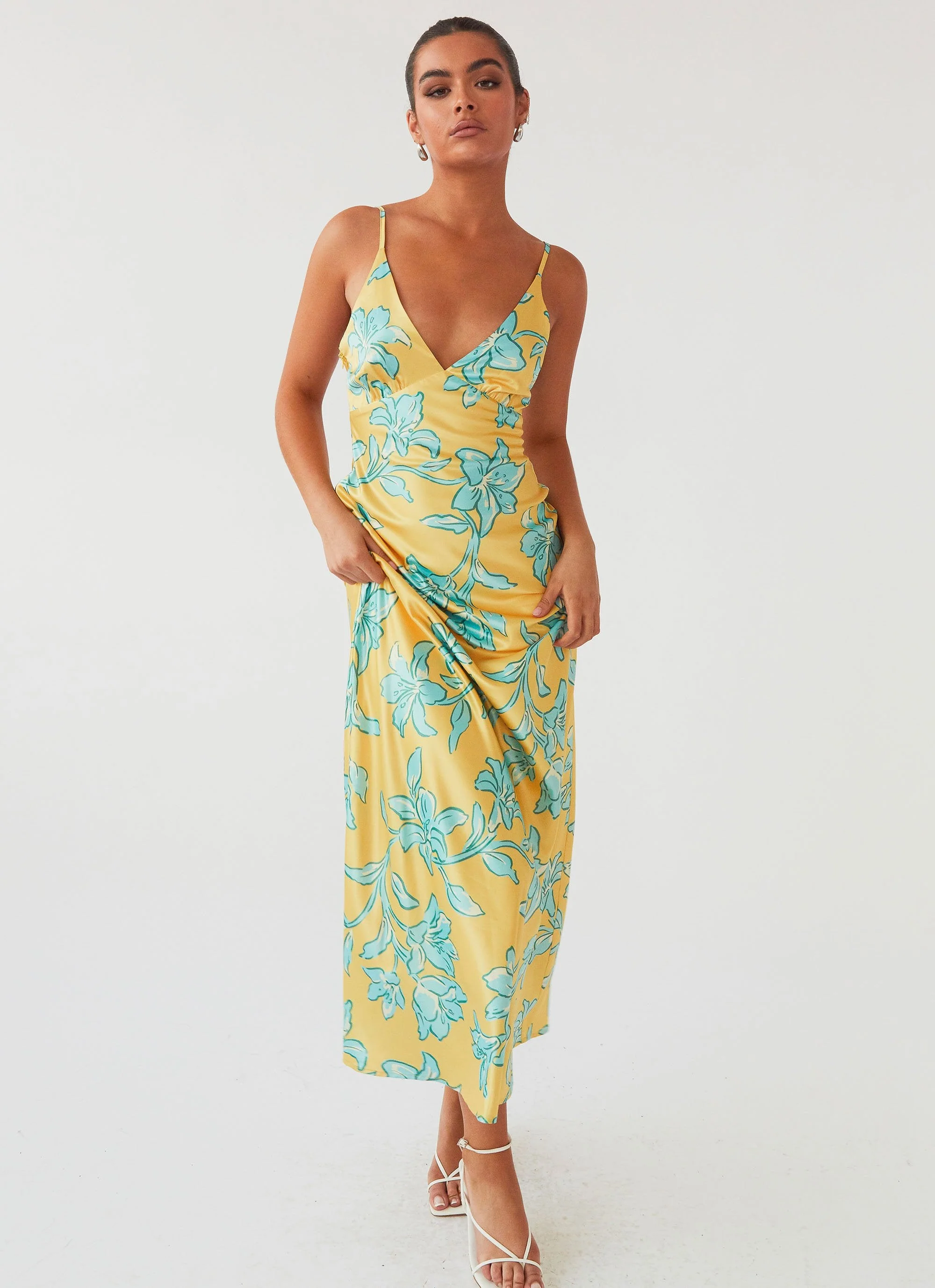 Sorrento Sun Maxi Dress - Golden Bloom - Image 6