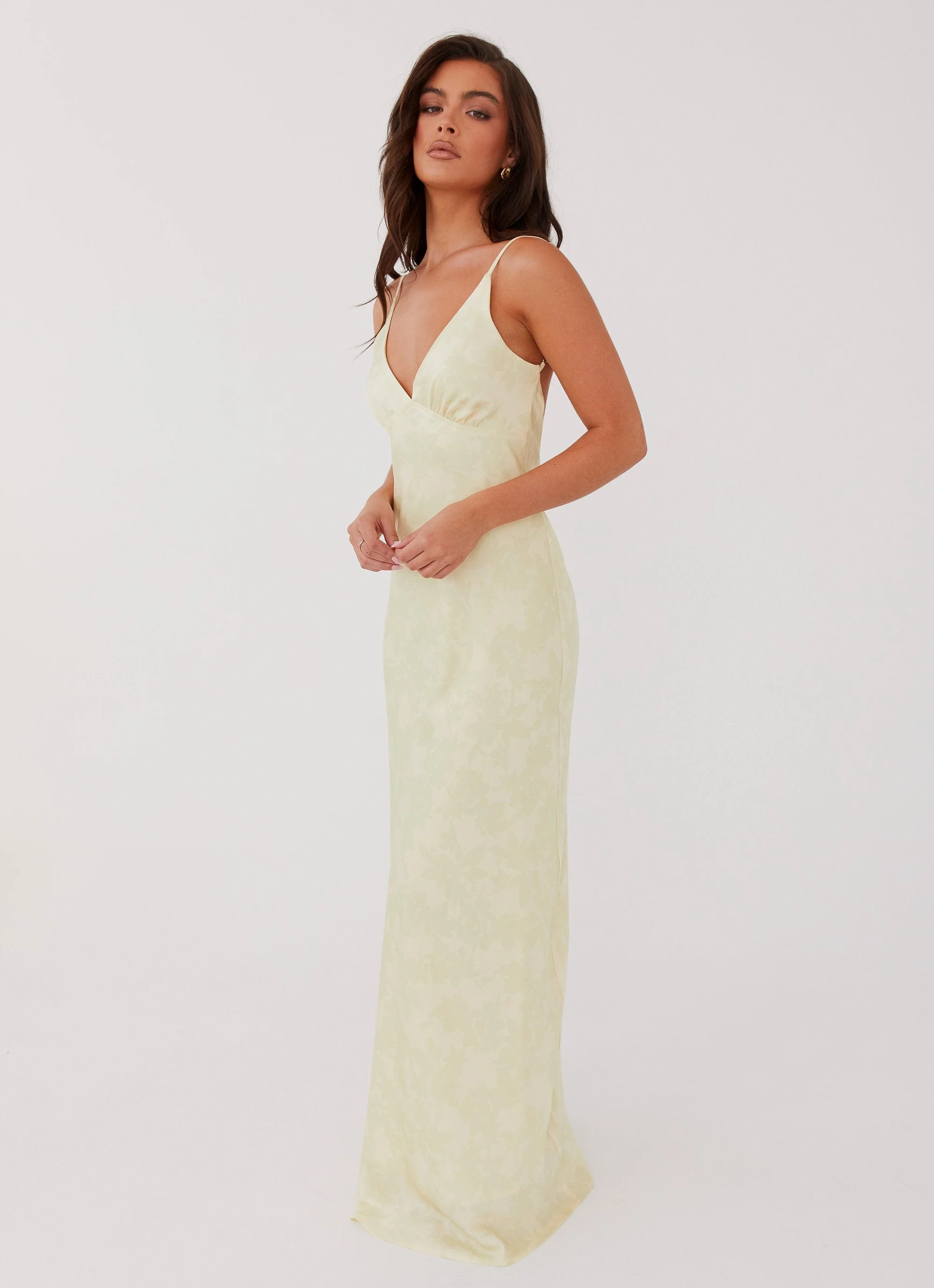 Sorrento Sun Maxi Dress - Yellow Floral - Image 3