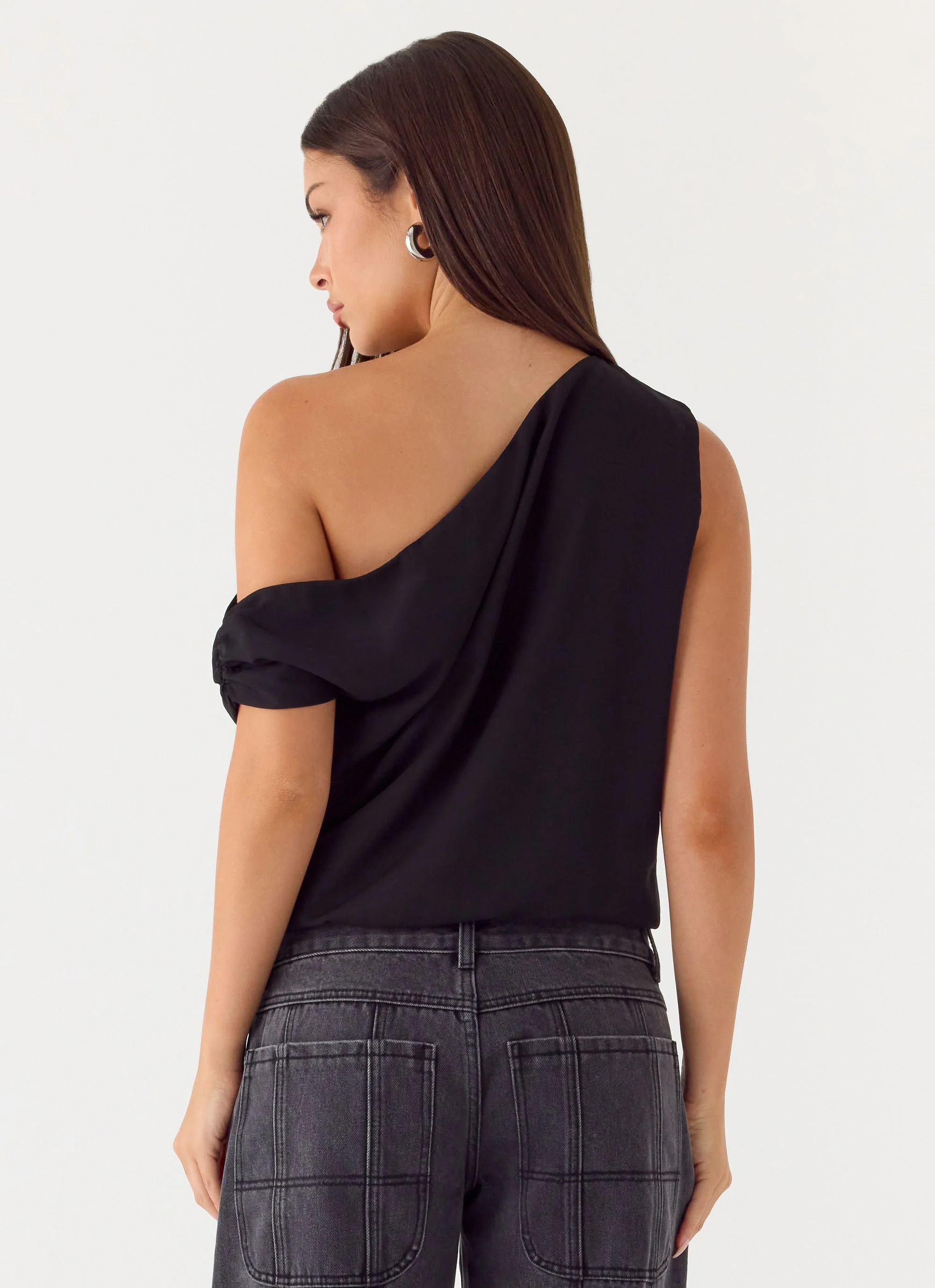 Stick Around Top - Black - Image 3