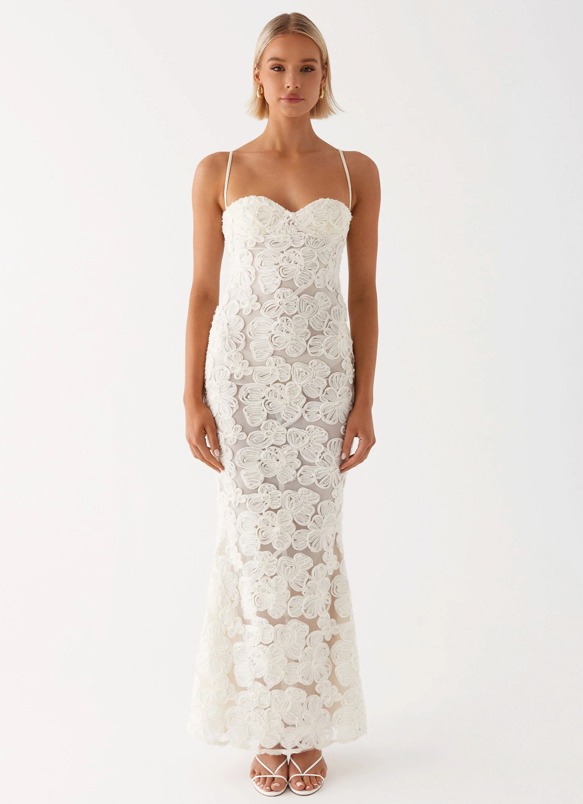 That Girl Maxi Dress - Ivory - Image 4