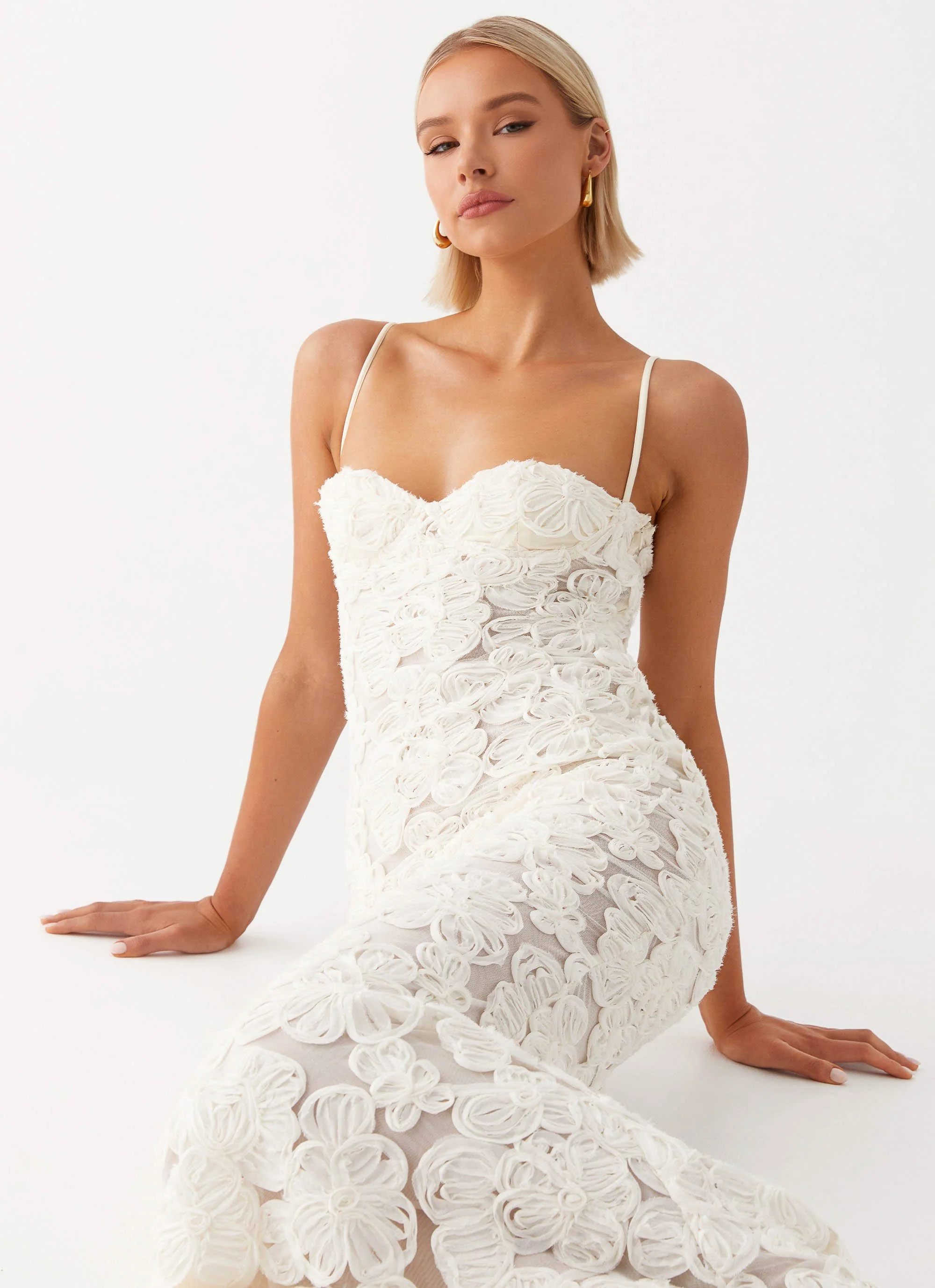 That Girl Maxi Dress - Ivory - Image 8