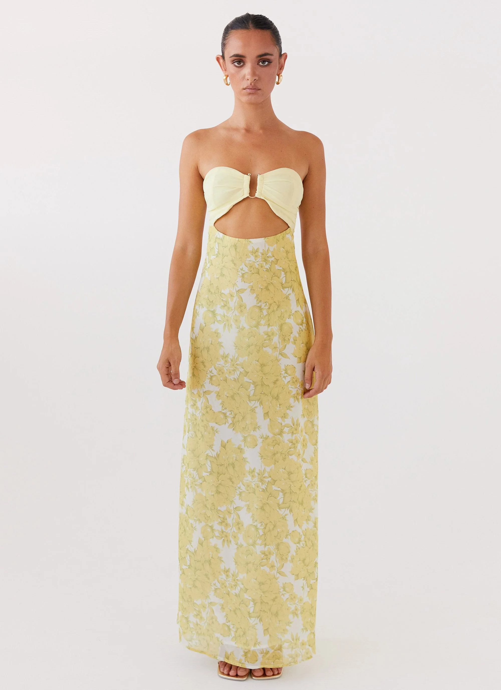 Tropicana Maxi Dress - Daffodil - Image 5