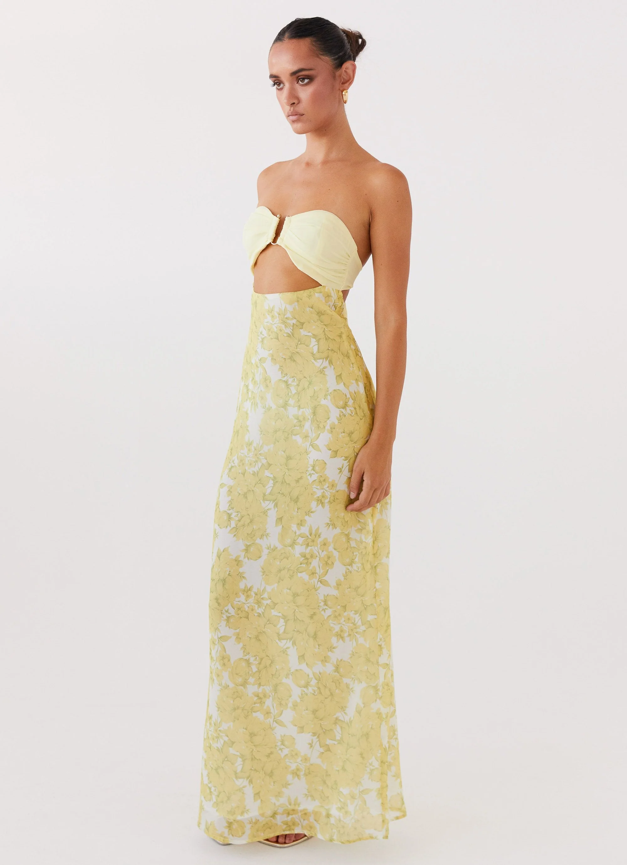 Tropicana Maxi Dress - Daffodil - Image 6