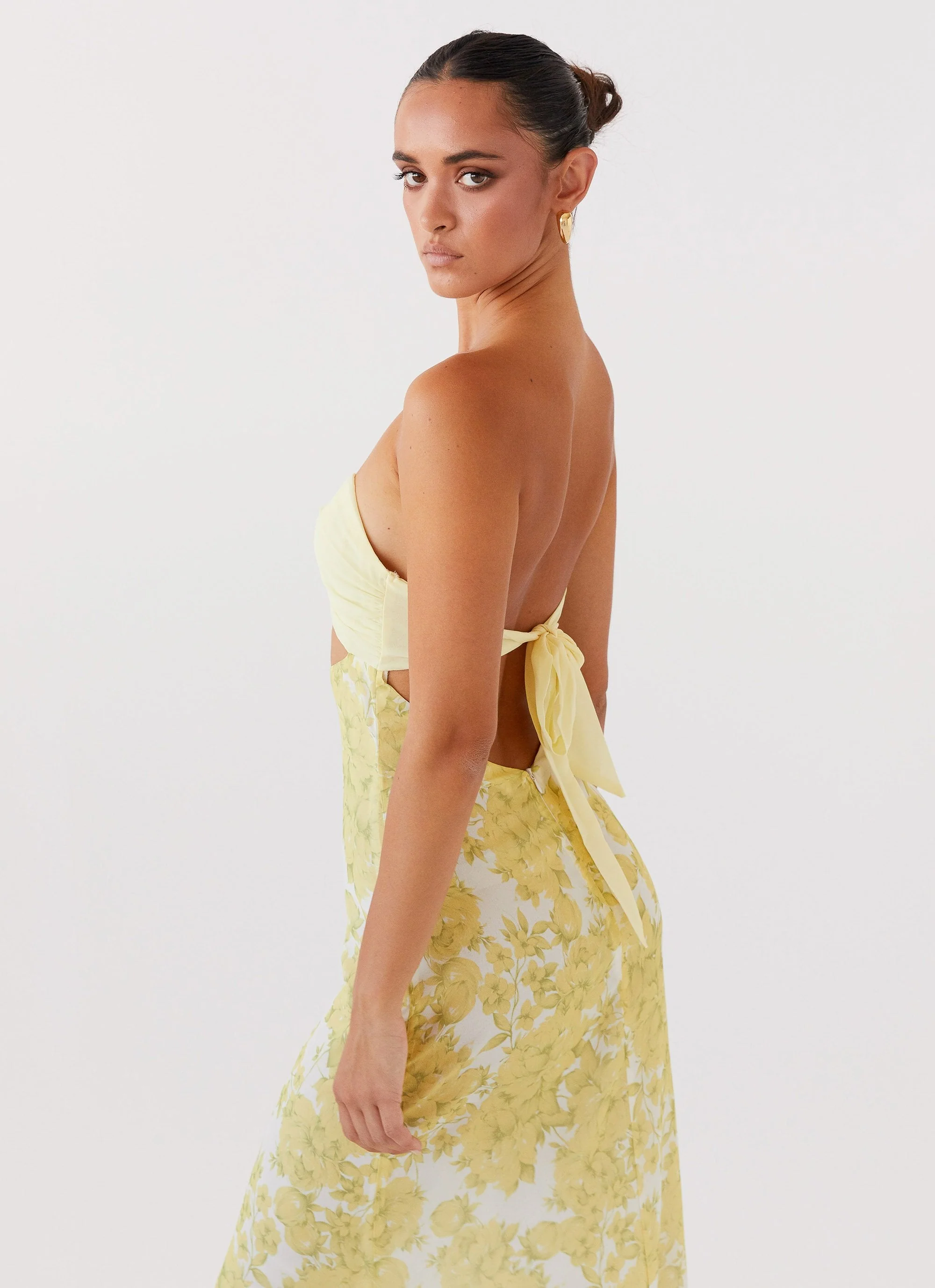 Tropicana Maxi Dress - Daffodil - Image 7