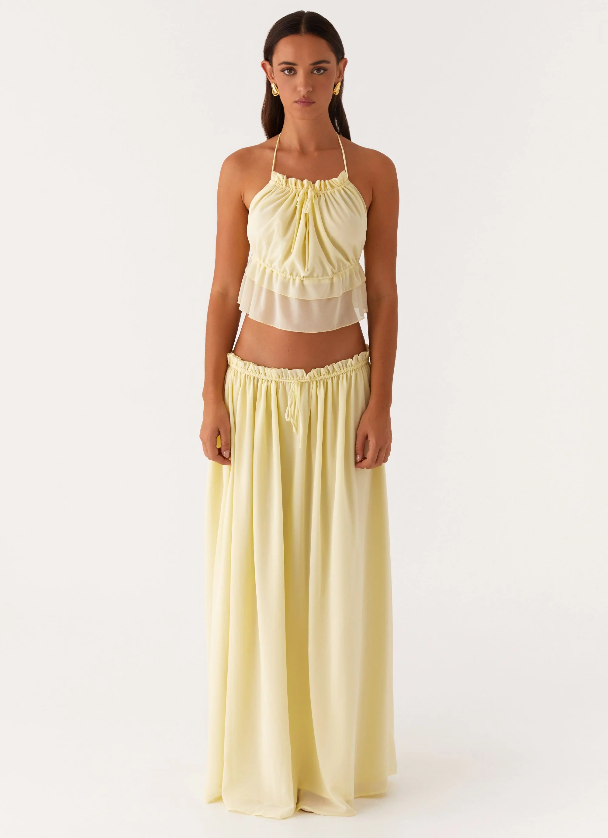 Zaya Backless Top - Yellow - Image 4