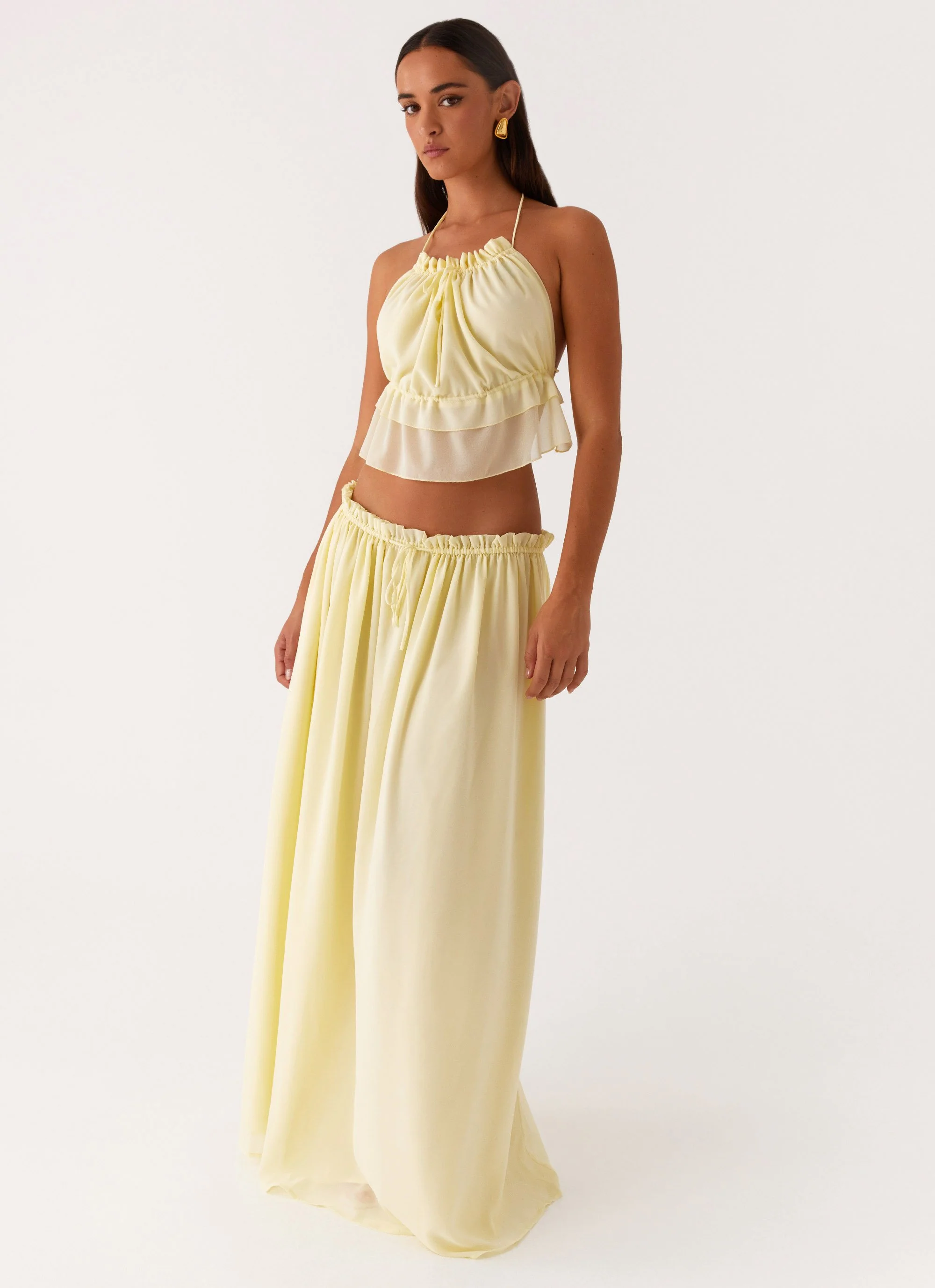Zaya Backless Top - Yellow - Image 6